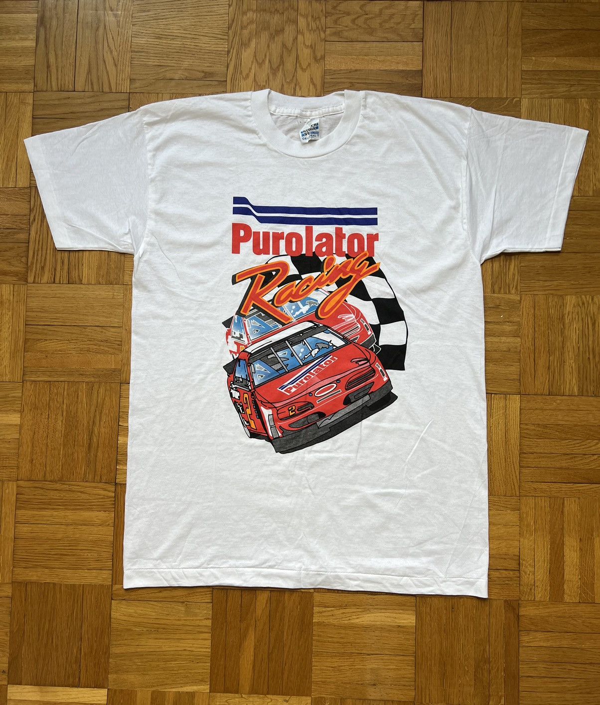 NASCAR × Vintage Tshirt Racing Nascar Purolator vintage 90’s screen stars Size US L / EU 52-54 / 3 - 2 Thumbnail