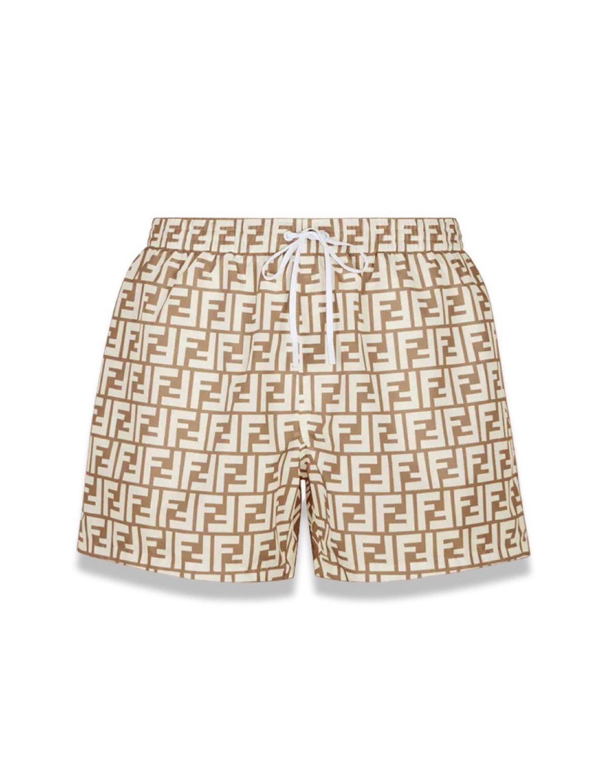 Fendi Fendi logo swim shorts MEDIUM Size US 32 / EU 48 - 3 Thumbnail