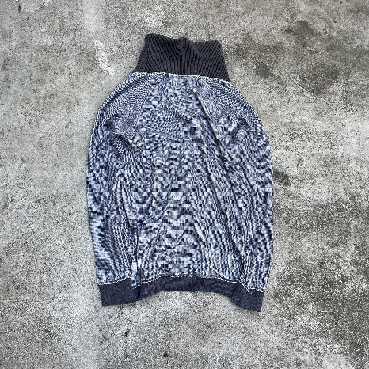 Vintage Vintage 90s Diesel Faded Zip Up Crewneck Grunge Cropped XL Size US XL / EU 56 / 4 - 7 Thumbnail