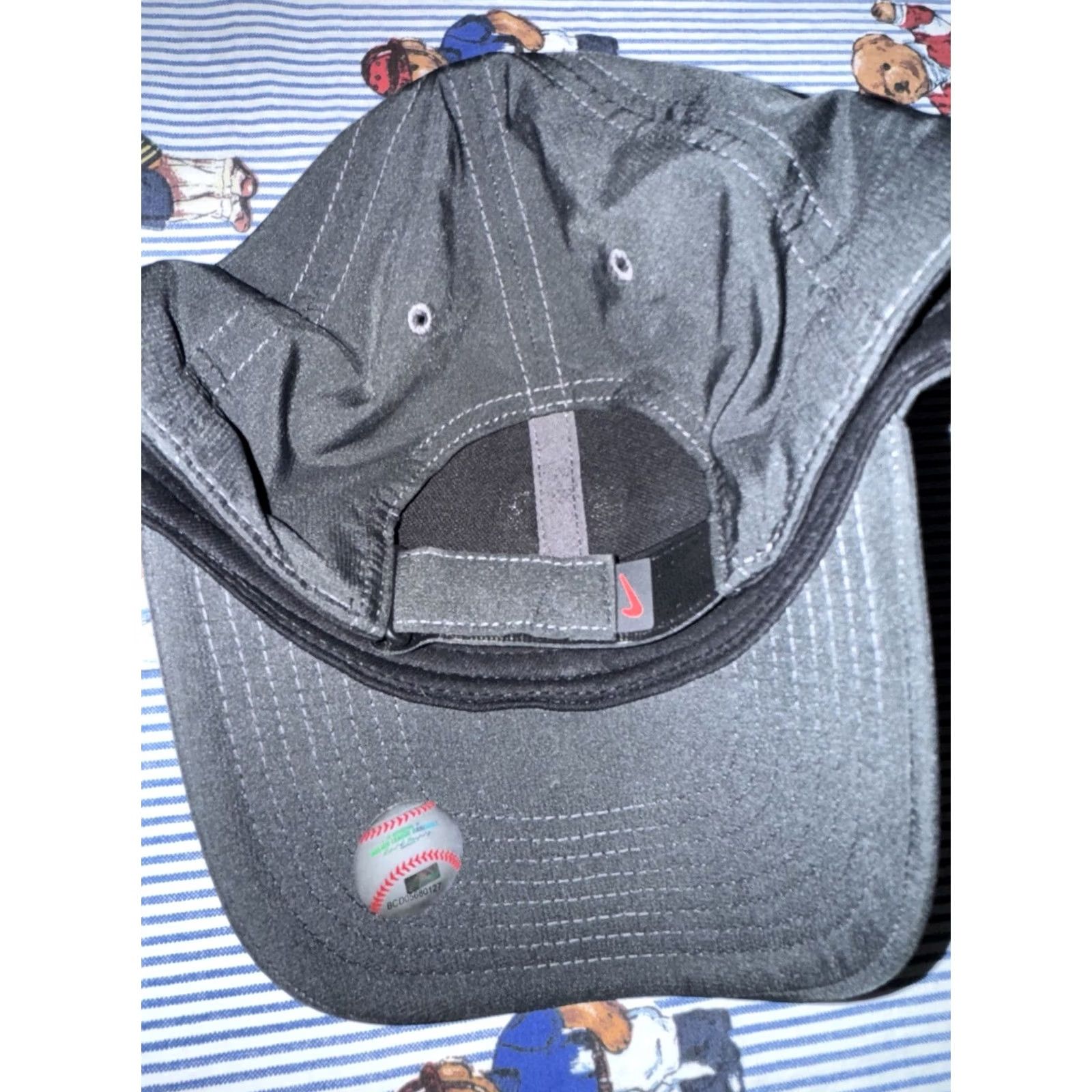 Nike Nike Philadelphia Phillies Legacy Dri-Fit Adjustable Hat Baseball Cap GUC Mens Multicolor One Size Size ONE SIZE - 3 Thumbnail