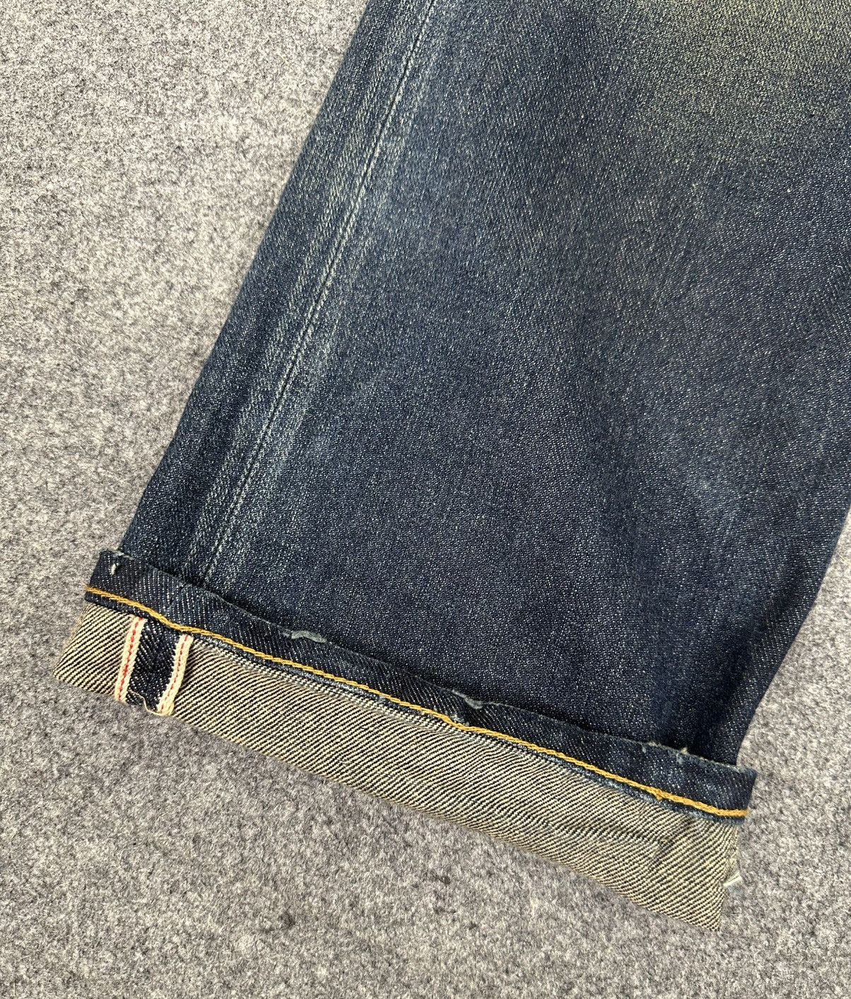 Levi's × Vintage Levi’s- Vintage 501 Buckley Back Indigo Big E Selvedge Jeans Size US 32 / EU 48 - 5 Thumbnail
