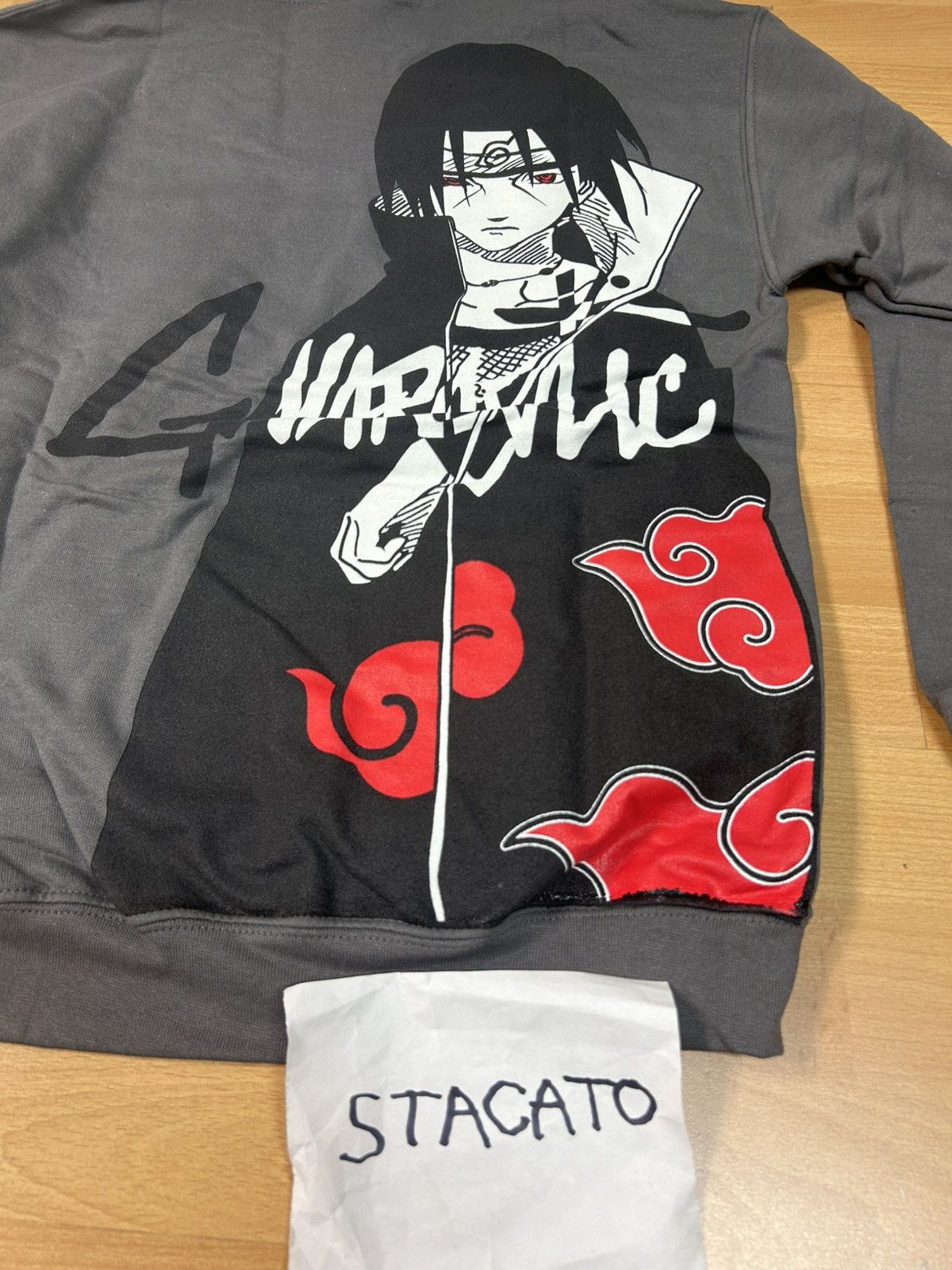 Gnarcotic × Rap Tees Gnarcotic Lil Gnar Naruto Itachi Hoodie Black Size US S / EU 44-46 / 1 - 5 Thumbnail