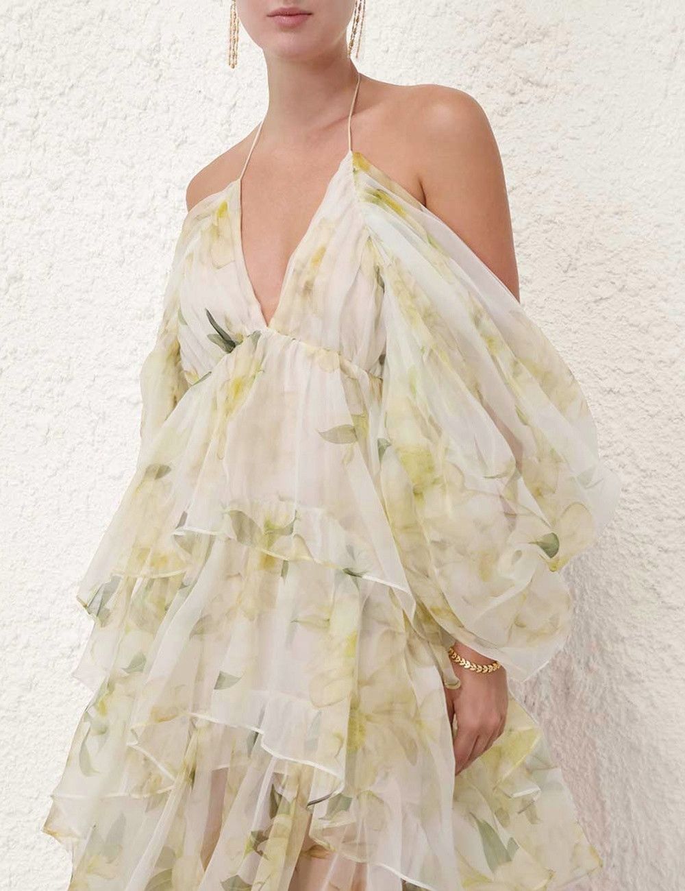 Zimmermann oc11z0525 Maxi Dress in Multicolor Size S / US 4 / IT 40 - 5 Thumbnail