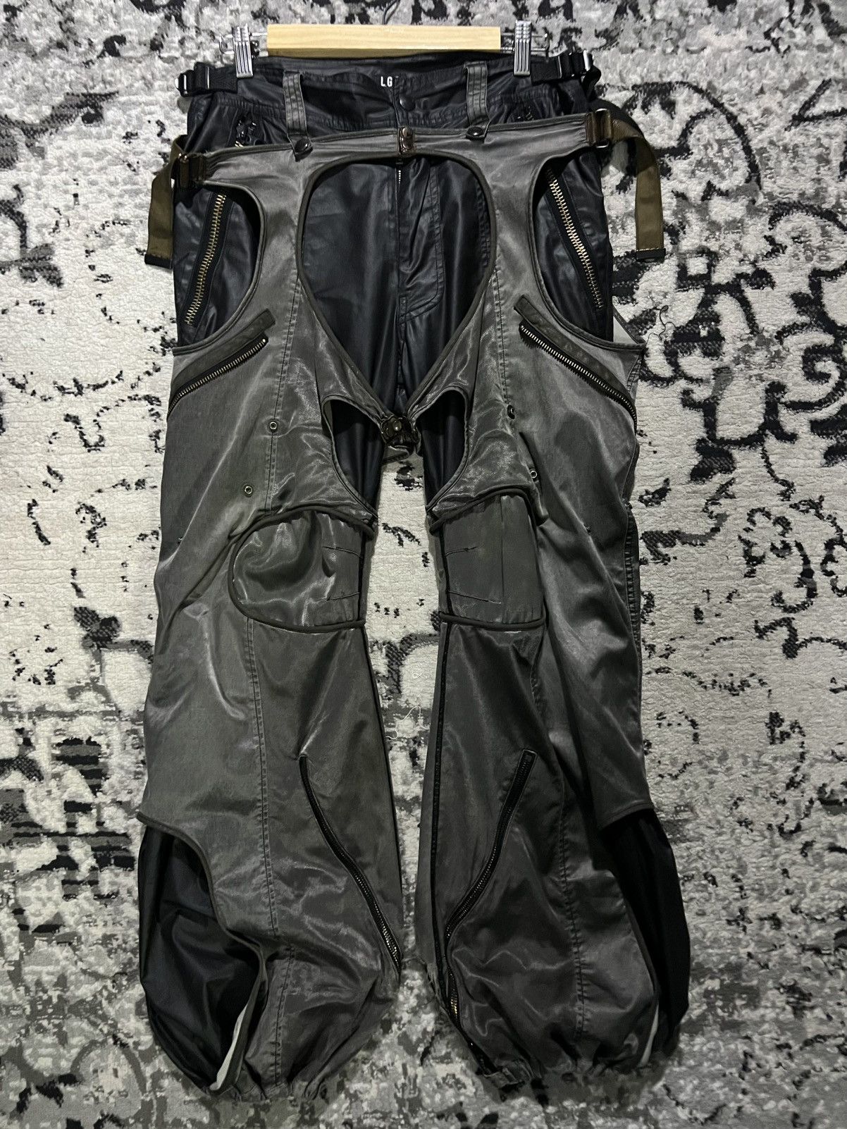 Le Grande Bleu (L.G.B.) Lgb parachute pants | Grailed