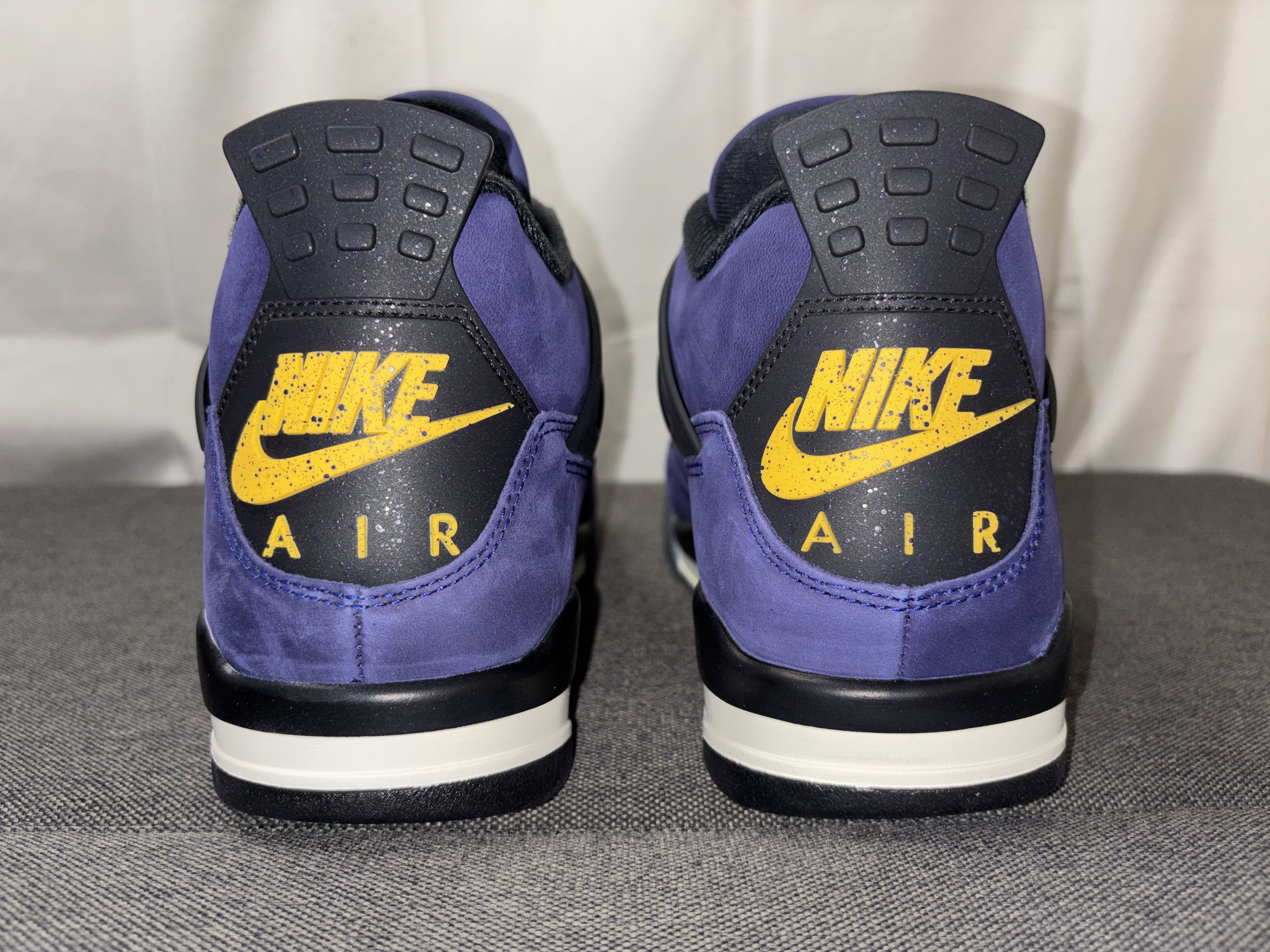 Nike Nike Air Jordan 4 Retro Lakers (2026) Size 12 FV5029-500 Size US 12 / EU 45 - 7 Thumbnail