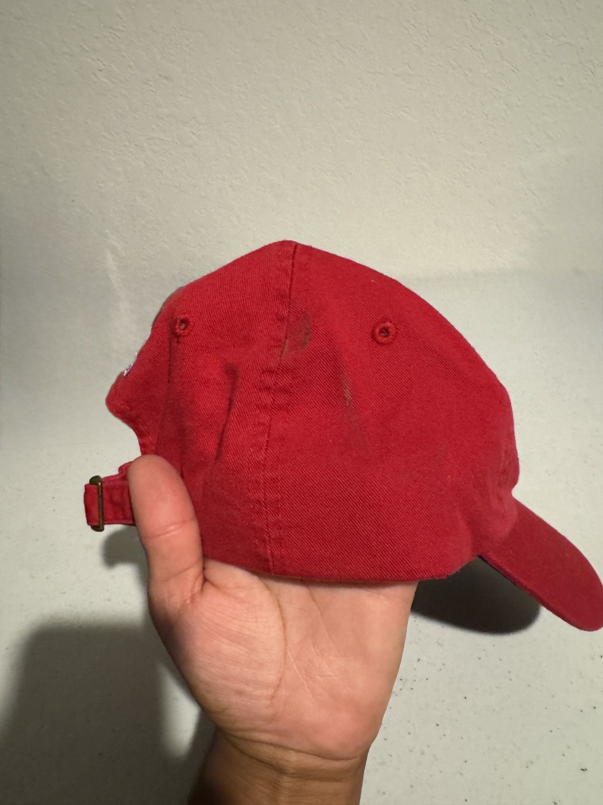 Other Red Chicago Bulls hat Size ONE SIZE - 3 Thumbnail