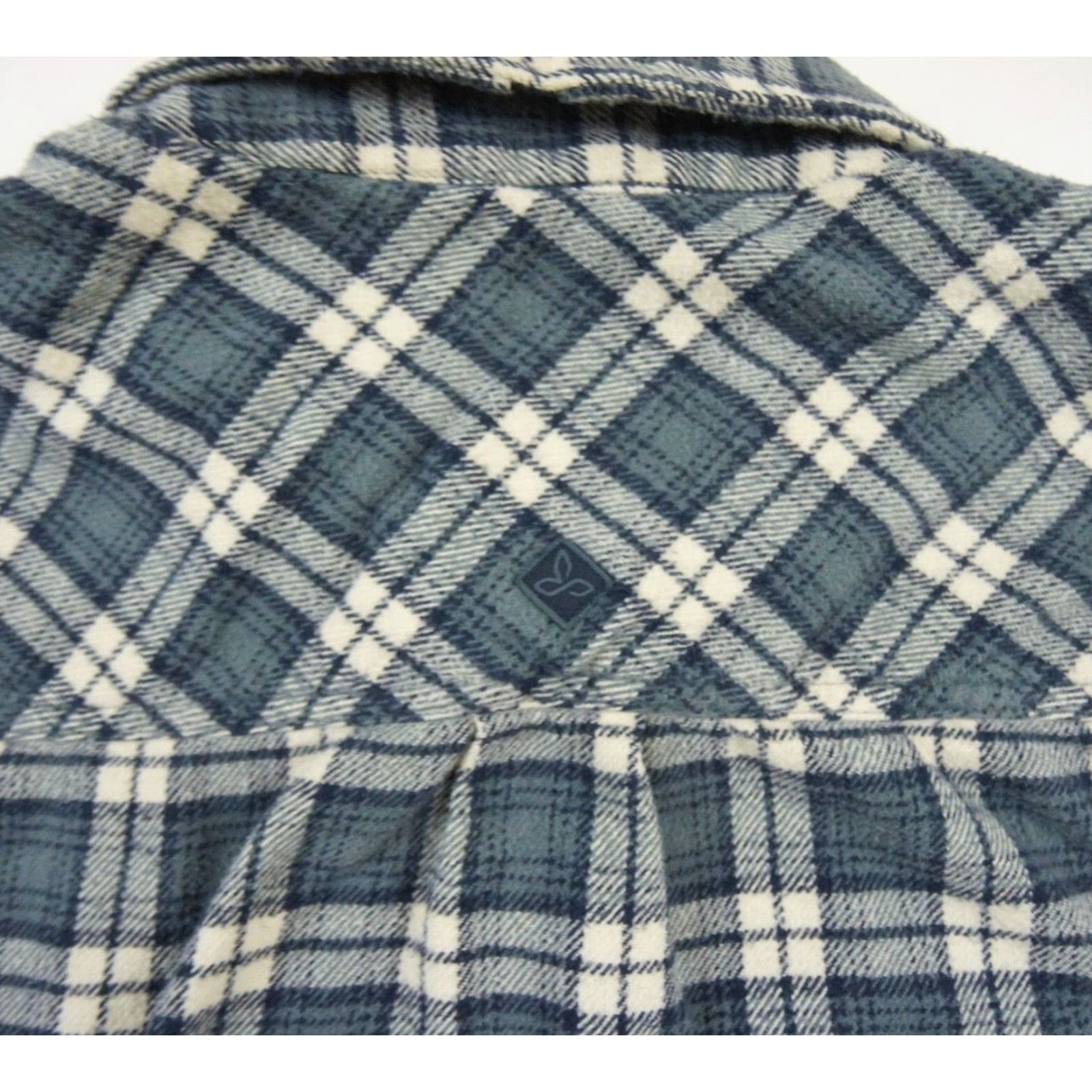 Prana VINTAGE prAna Men's Shirt XL Blue Flannel Plaid Long Sleeve Casual Outdoors All Seasons Size US XL / EU 56 / 4 - 5 Thumbnail