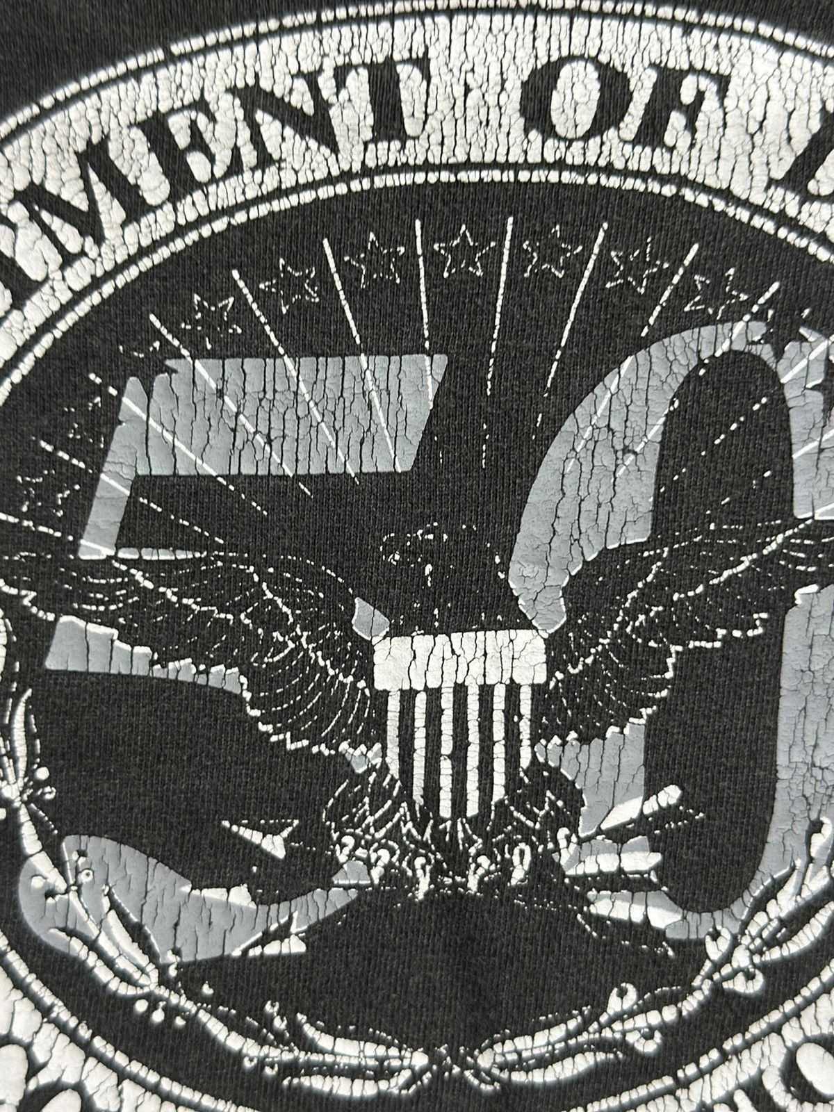 Sears Thrashed Vintage Deparment Of Defense Sun Faded Tee Size US L / EU 52-54 / 3 - 3 Thumbnail
