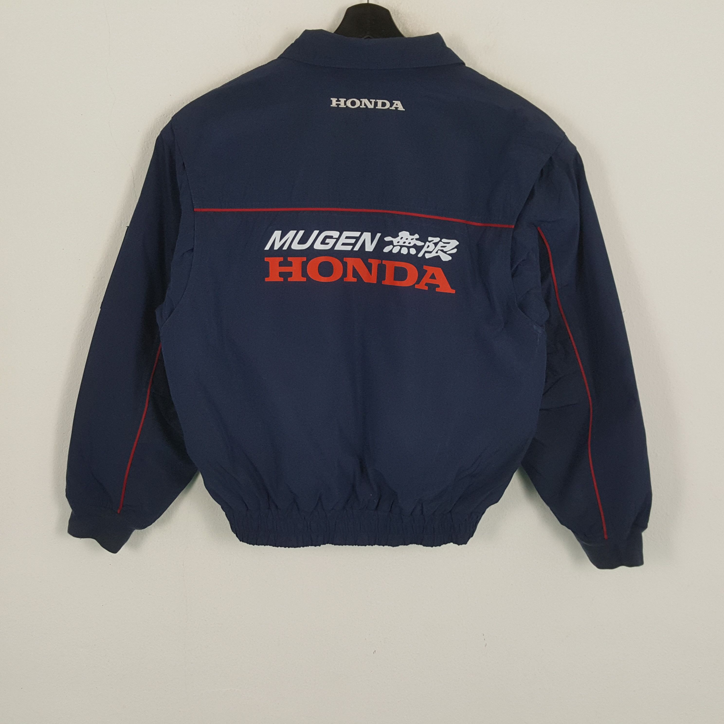 Honda × Japanese Brand × Vintage MUGEN HONDA Japanese Motorsports Custom Art Jacket Size US XL / EU 56 / 4 - 1 Thumbnail
