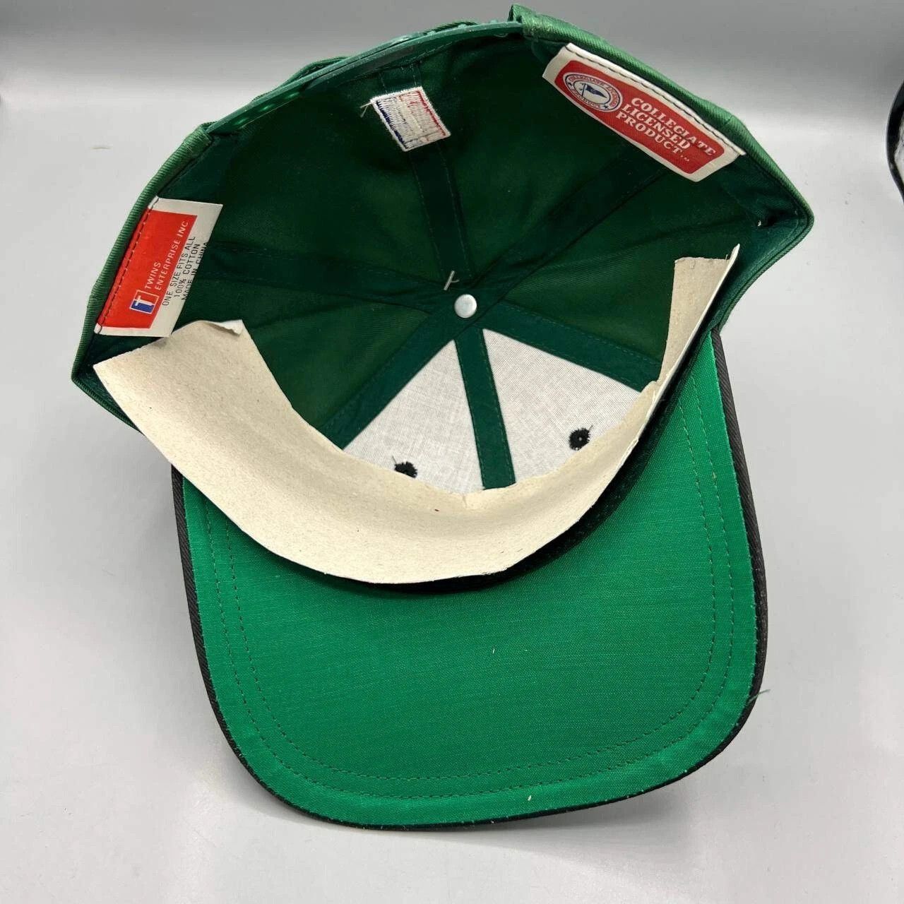 Twins Enterprise Inc. × Vintage Miami Hurricanes Hat Men Green Twins Enterprise Snap Back Size ONE SIZE - 2 Thumbnail