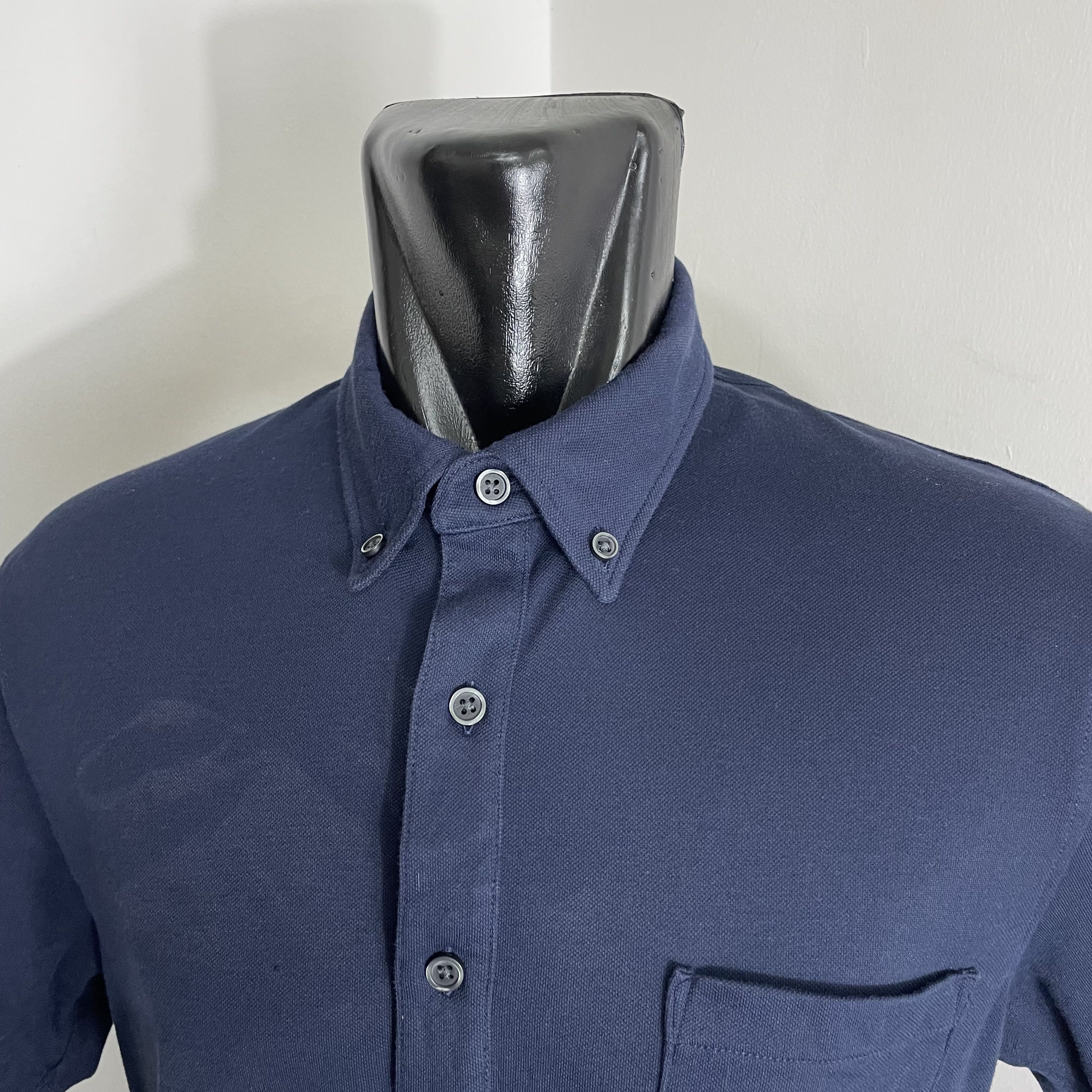 Japanese Brand × Uniqlo ⭐️SALE⭐️[XL] UNIQLO POLO OXFORD SHIRT NON IRON DRY EASY Size US XL / EU 56 / 4 - 2 Thumbnail
