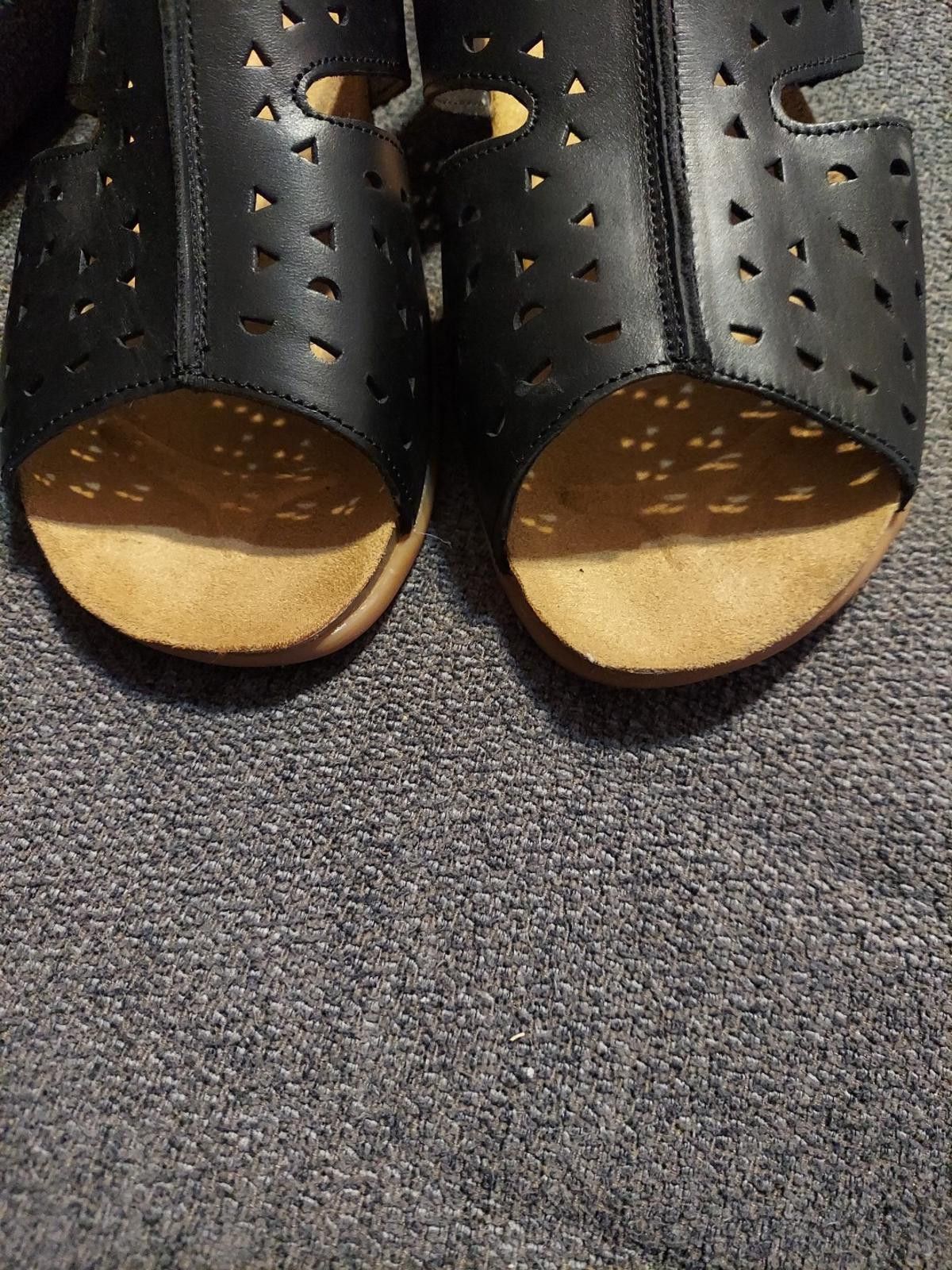 Other Propet Fionna Women’s Black Leather Sandals Size 10 W Size US 10 / IT 40 - 2 Thumbnail