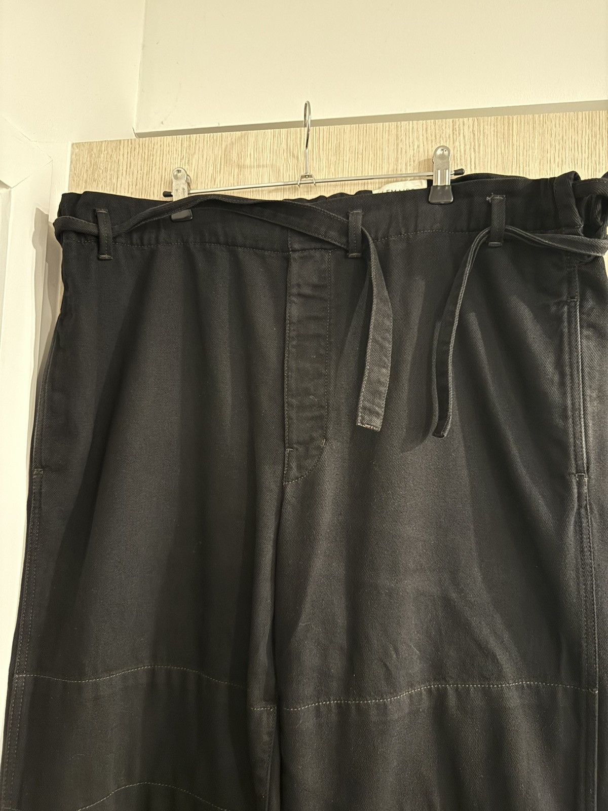 Lemaire Belted Wide Leg Trouser/Jean Size US 32 / EU 48 - 6 Thumbnail