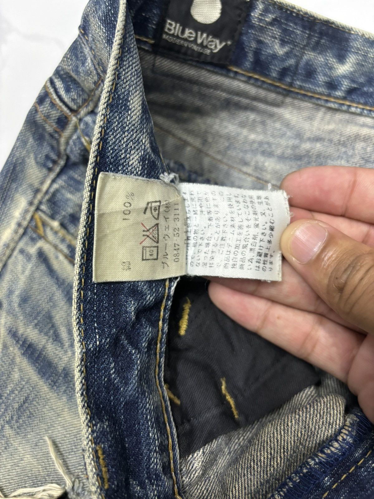 14th Addiction 🔥BLUE WAY X JACK ROSE SLIM FIT FLARE JEANS Size US 30 / EU 46 - 14 Thumbnail