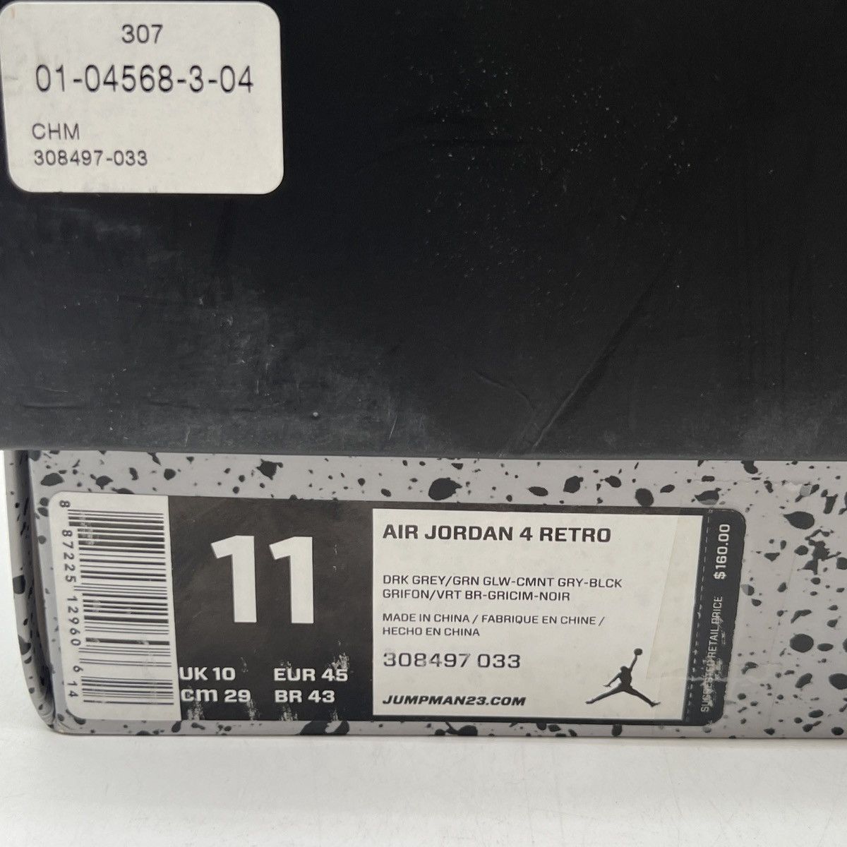 Jordan Brand Air Jordan 4 green glow Size US 11 / EU 44 - 6 Thumbnail