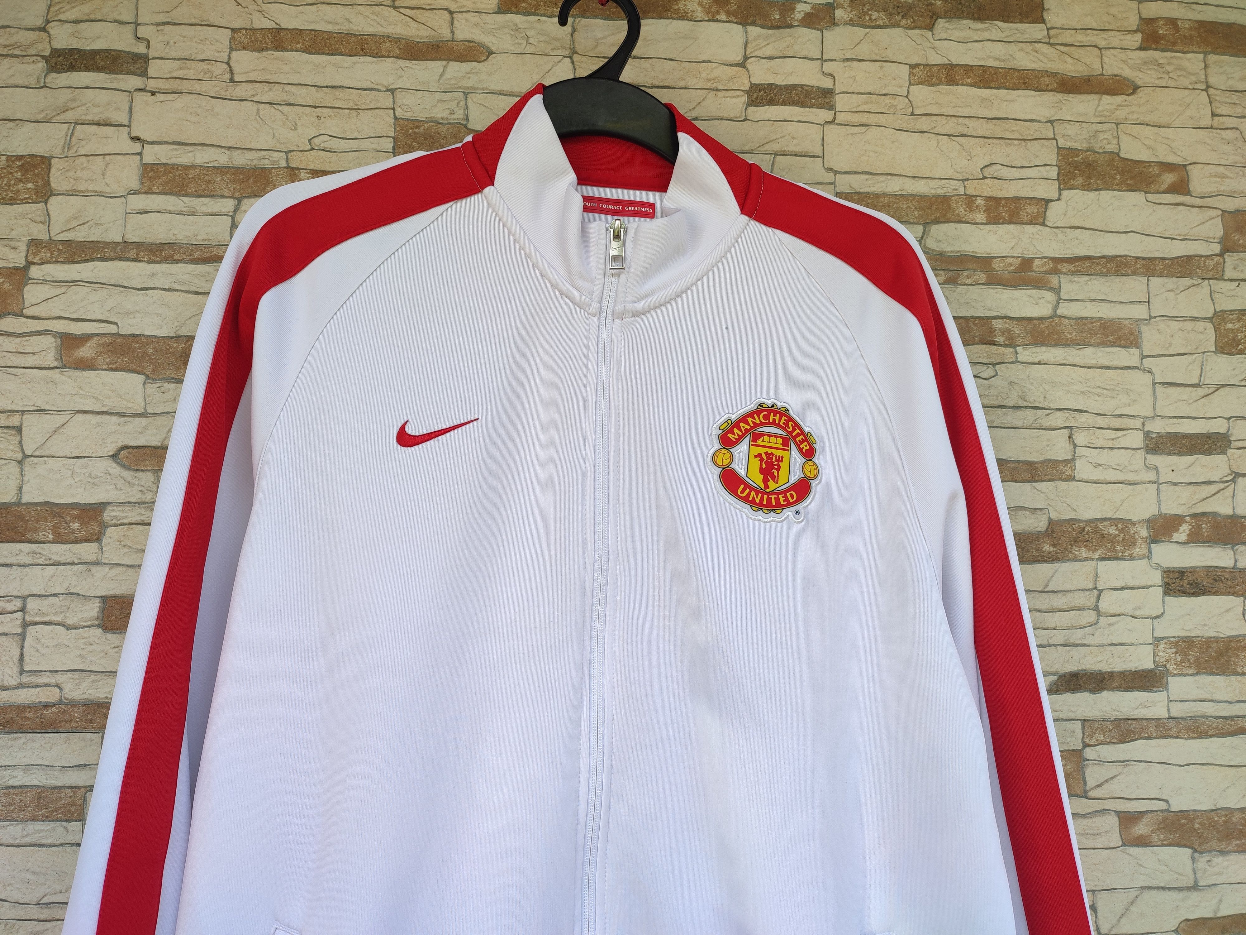 Nike Nike Manchester United Zip Sweatshirt Football Soccer XXL Size US XXL / EU 58 / 5 - 4 Thumbnail