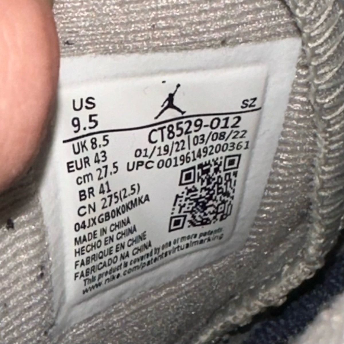 Jordan Brand Size 9.5 - Jordan 6 Retro Mid Georgetown Size US 9.5 / EU 42-43 - 6 Thumbnail