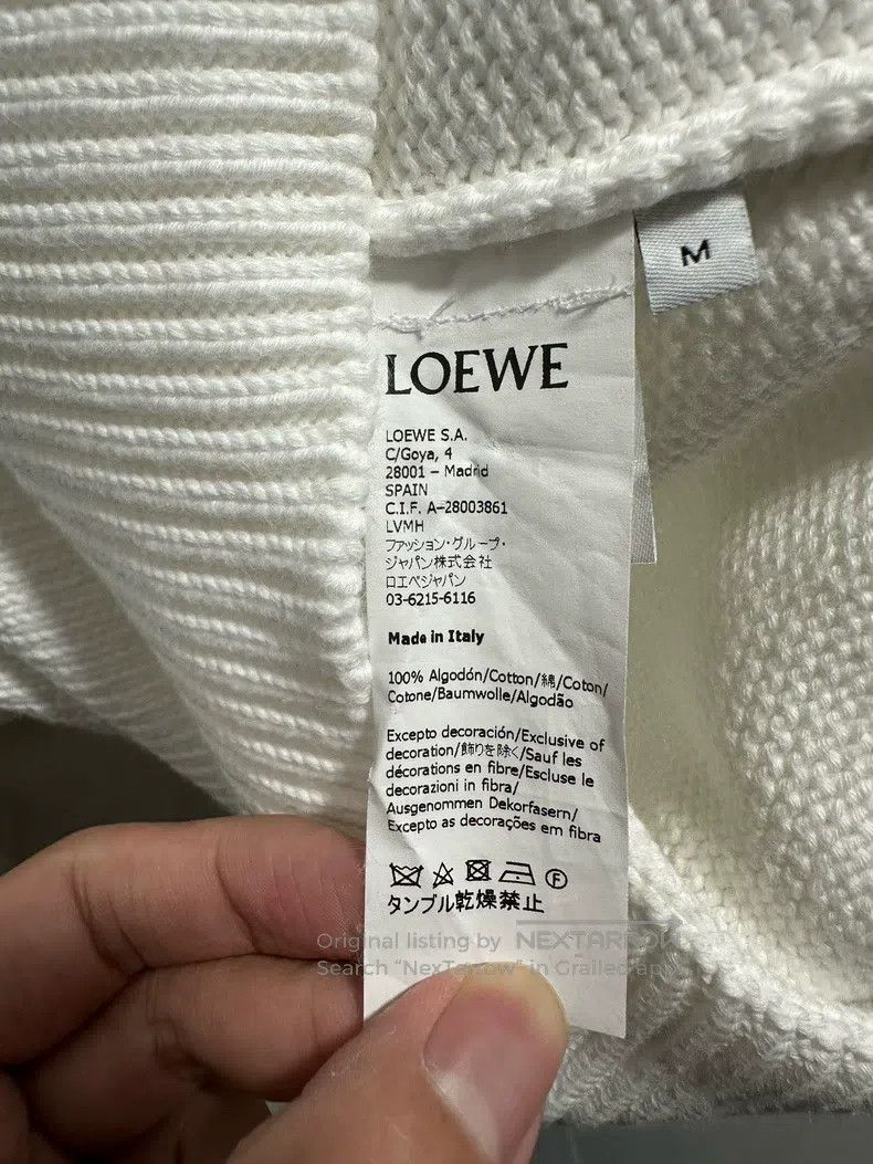 Loewe Loewe Flower Embroidered Logo Sweater Size M / US 6-8 / IT 42-44 - 5 Thumbnail
