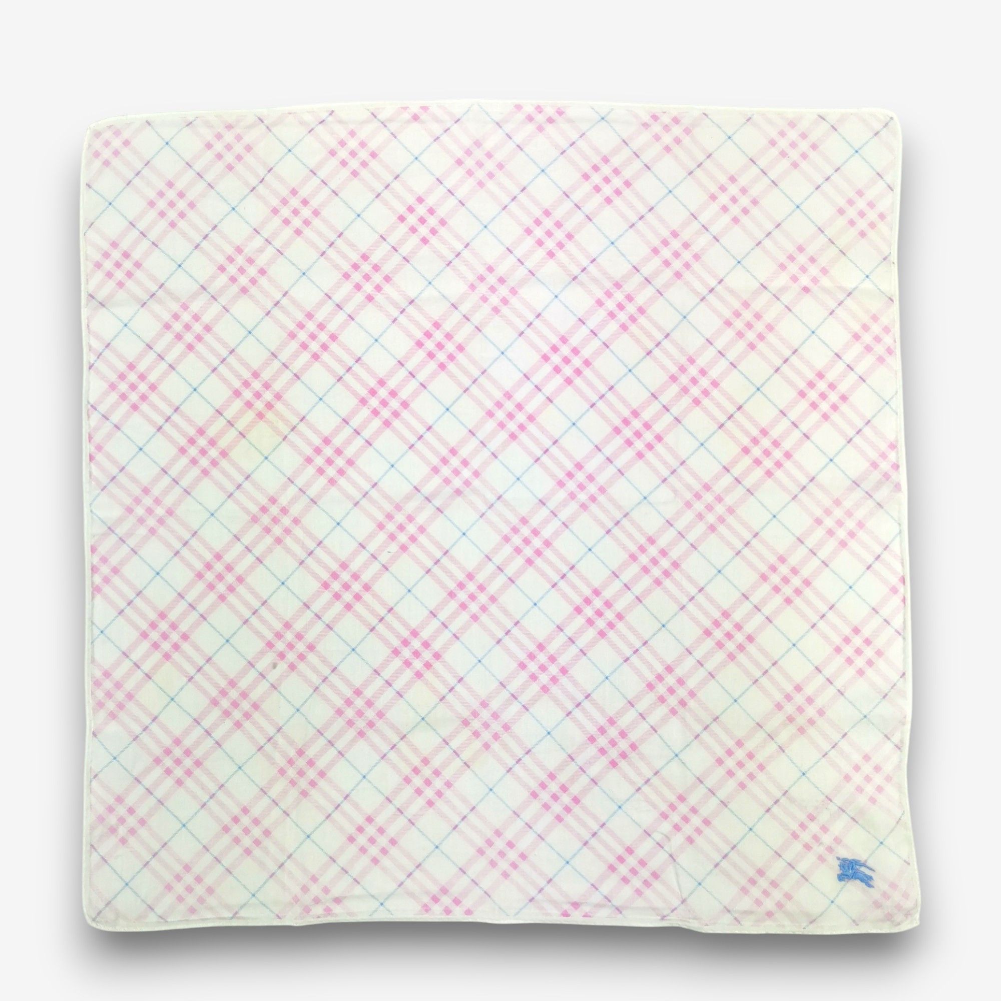 Burberry Vintage Burberry Handkerchief Pocket Square Bandana Size ONE SIZE - 2 Thumbnail