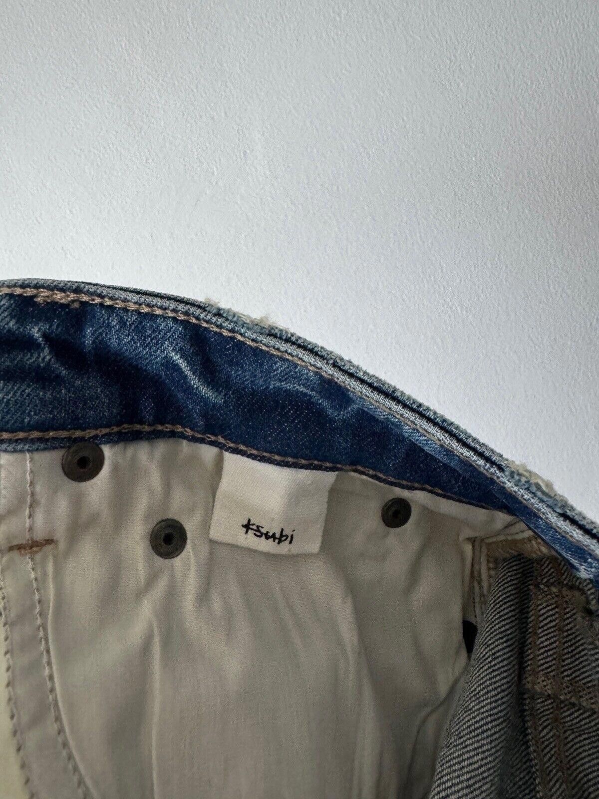 Ksubi Ksubi mens denim jean jeans chitch 32 blue big kat Size US 32 / EU 48 - 8 Thumbnail