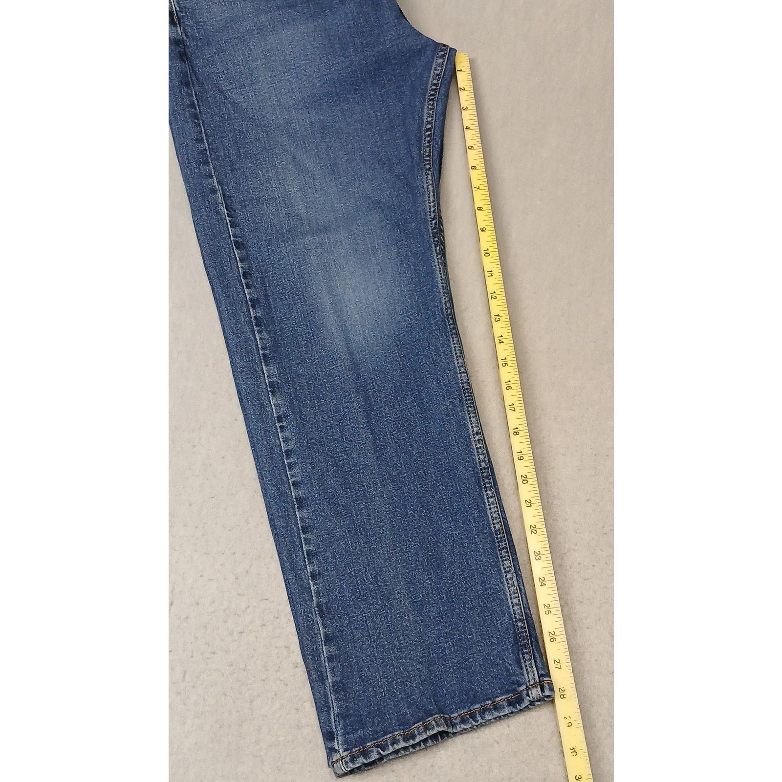 Levi's Levi's 505 (40x30) Men's Straight Leg Blue Denim Jeans Size US 40 / EU 56 - 4 Thumbnail