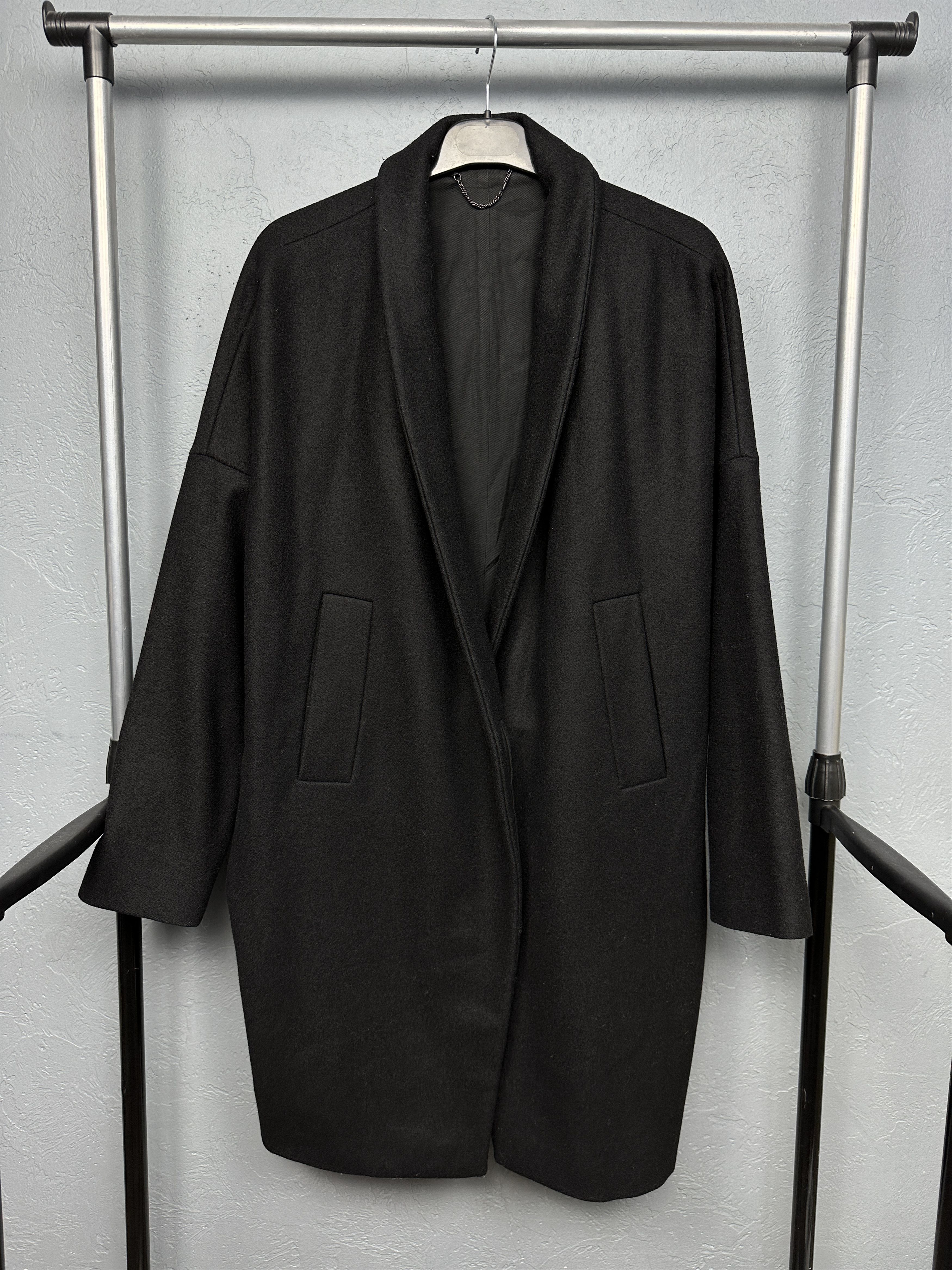 Allsaints Allsaints Womens Layton Wool Coat Jacket Size L / US 10 / IT 46 - 1 Thumbnail