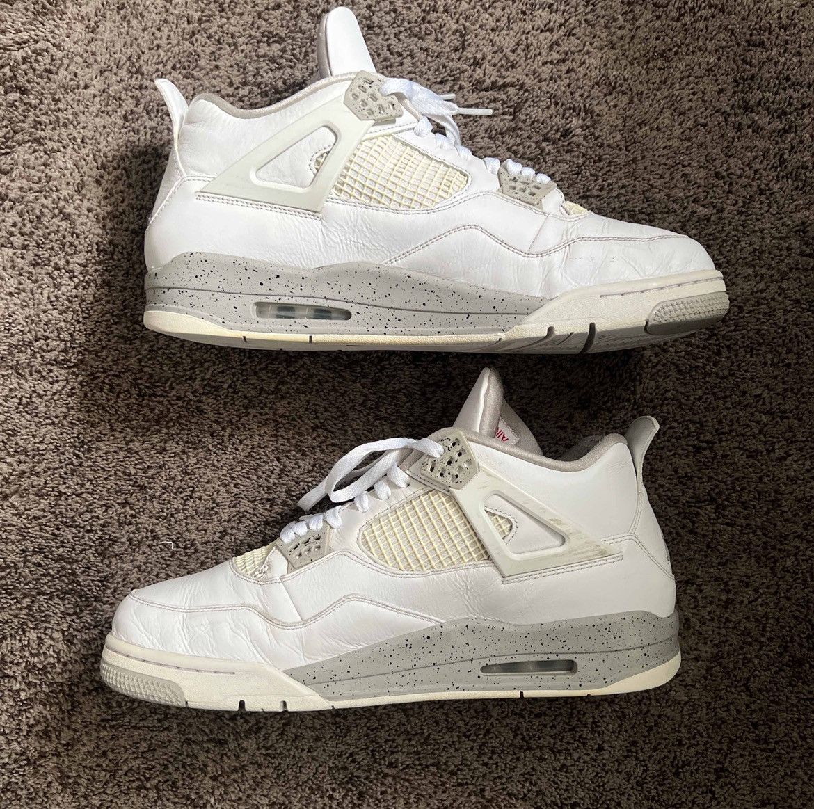 Jordan Brand Jordan 4 Retro White Oreo Size US 14 / EU 47 - 2 Thumbnail