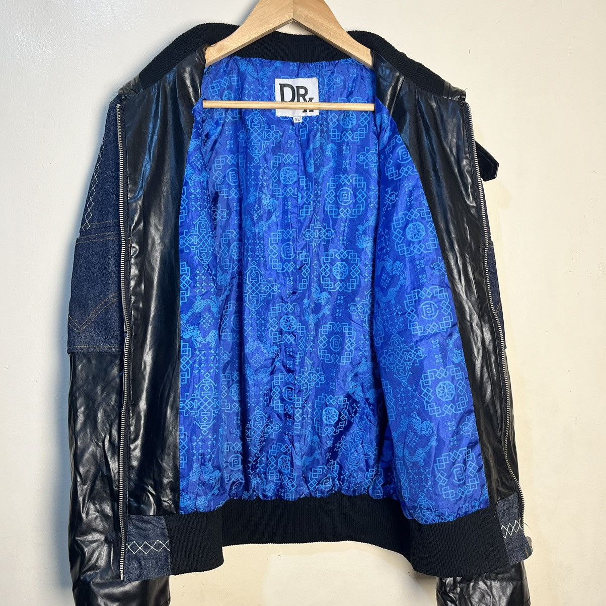 Darren Romanelli DR. ROMANELLI X CLOT X LEVI'S REWORKED LEATHER DENIM JACKET Size US M / EU 48-50 / 2 - 13 Thumbnail