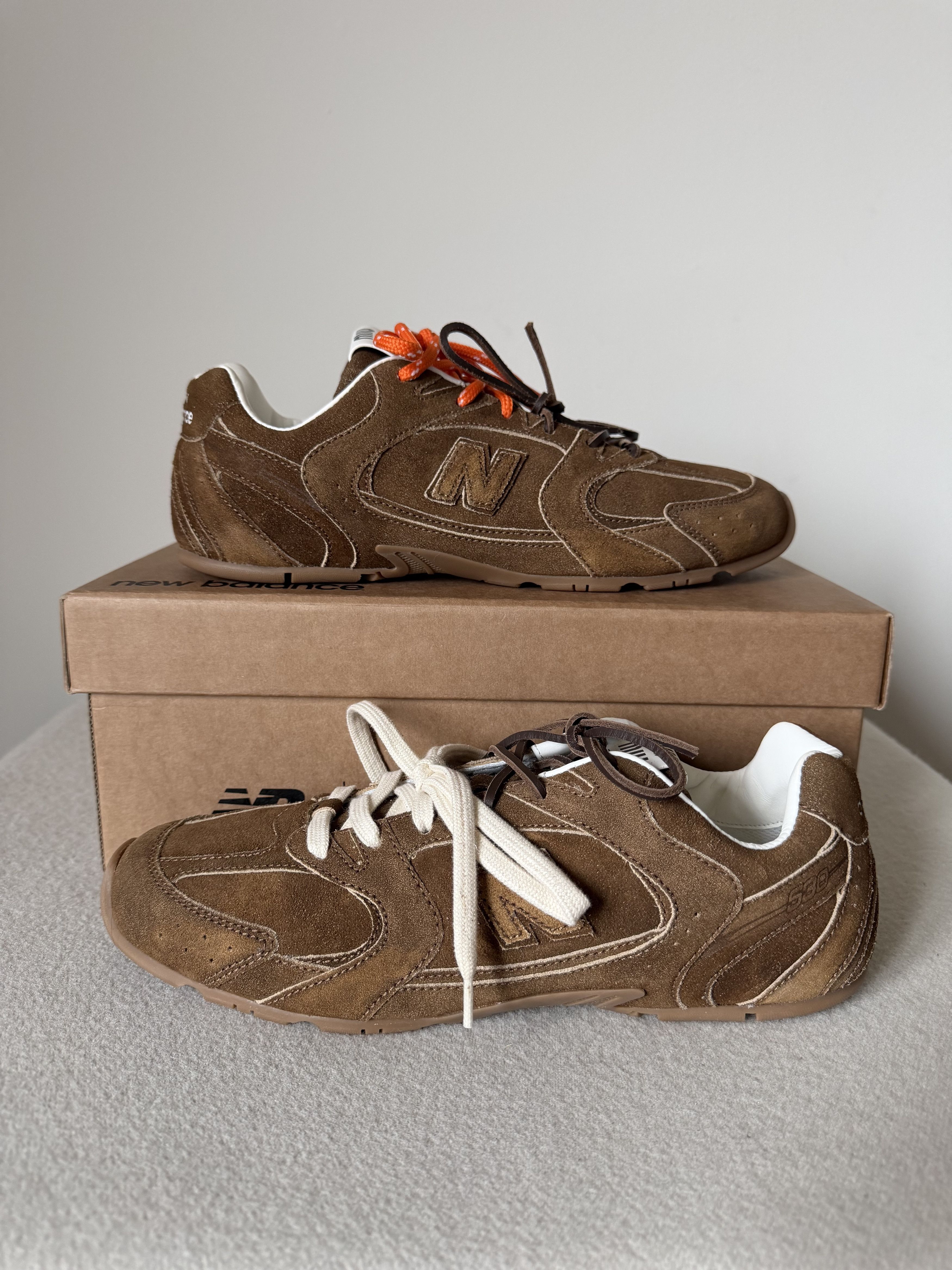 Miu Miu × New Balance Miu Miu New Balance 530 SL in Cinnamon Brown Size US 9 / EU 42 - 2 Thumbnail