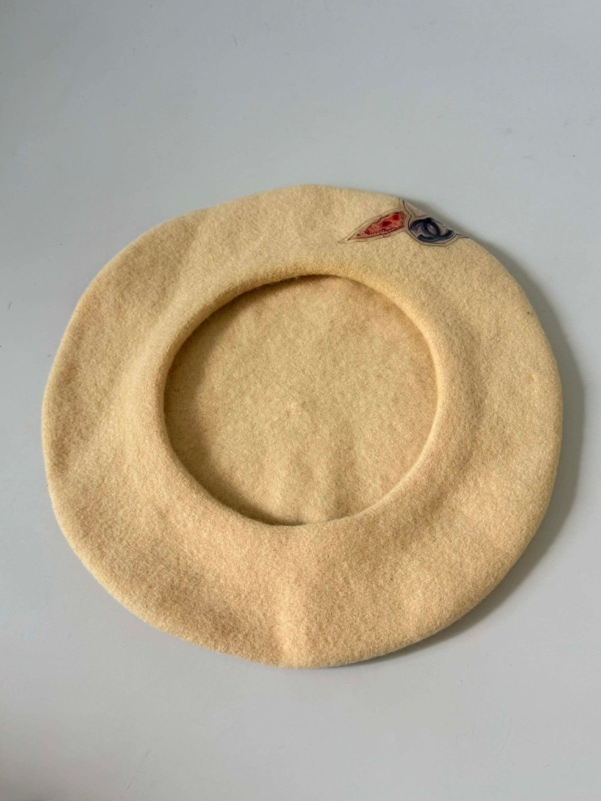 Chanel Chanel 1990-2000s CC Camellia Beret Hat Size ONE SIZE - 4 Thumbnail