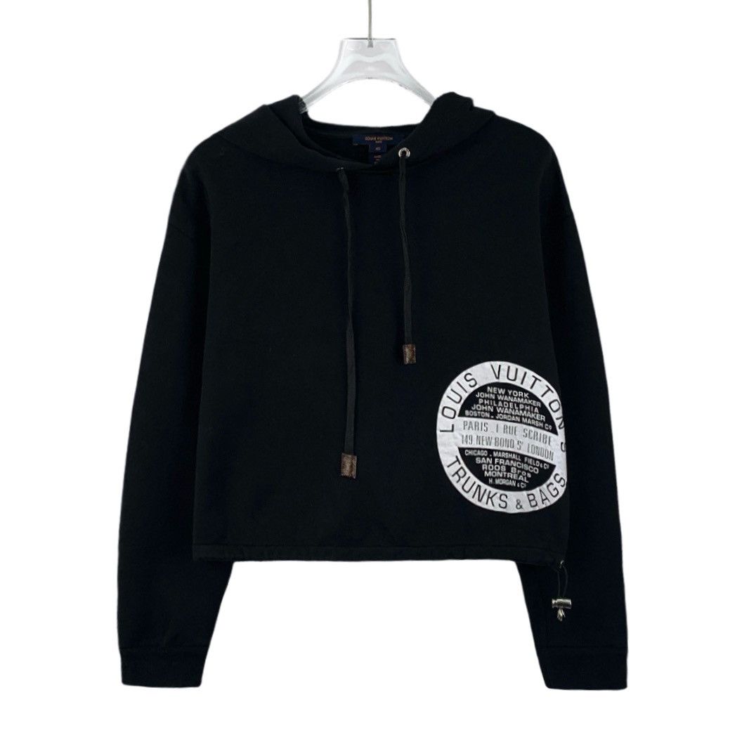 Louis Vuitton Louis Vuitton Louis Vuitton Black Cotton Sweatshirt Size XS / US 0-2 / IT 36-38 - 1 Thumbnail