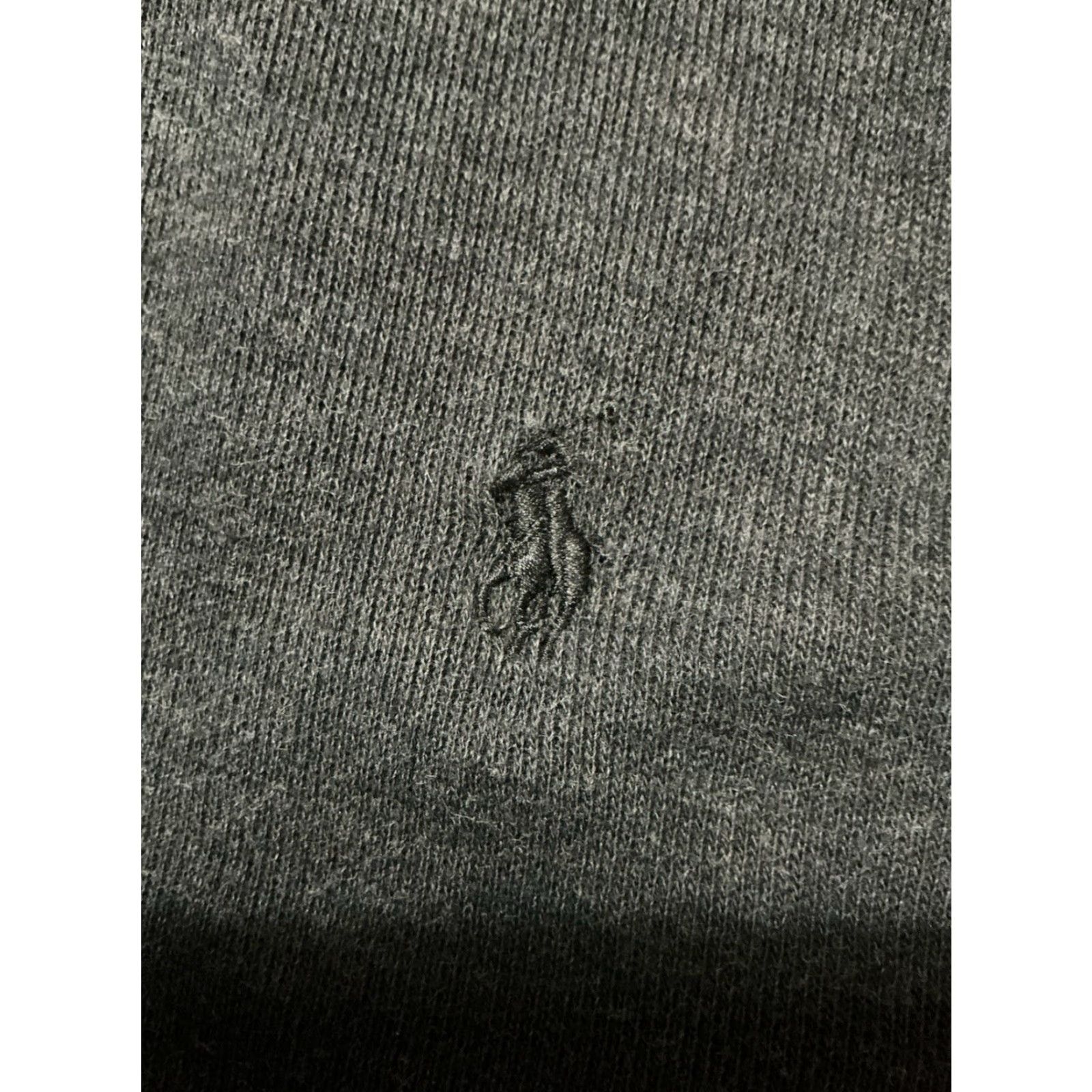 Polo Ralph Lauren VINTAGE Polo Ralph Lauren Pony Logo Estate Rib Charcoal Grey Black Tech Full Zip Jacket Men L Gray Logo Estate Rib Full Zip Men L Size US L / EU 52-54 / 3 - 5 Thumbnail