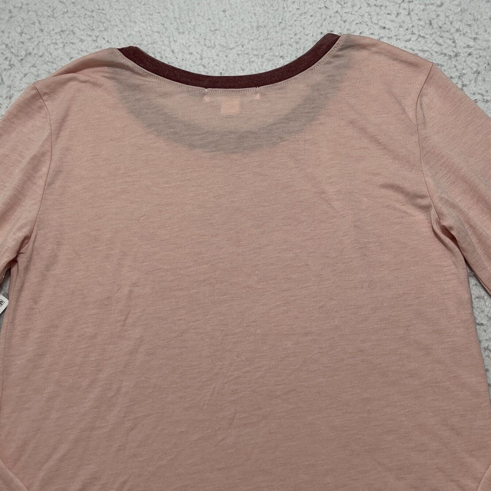 Treasure & Bond Treasure & Bond Tee Pink Smoke Red Lightweight T Shirt Size XS / US 0-2 / IT 36-38 - 11 Thumbnail