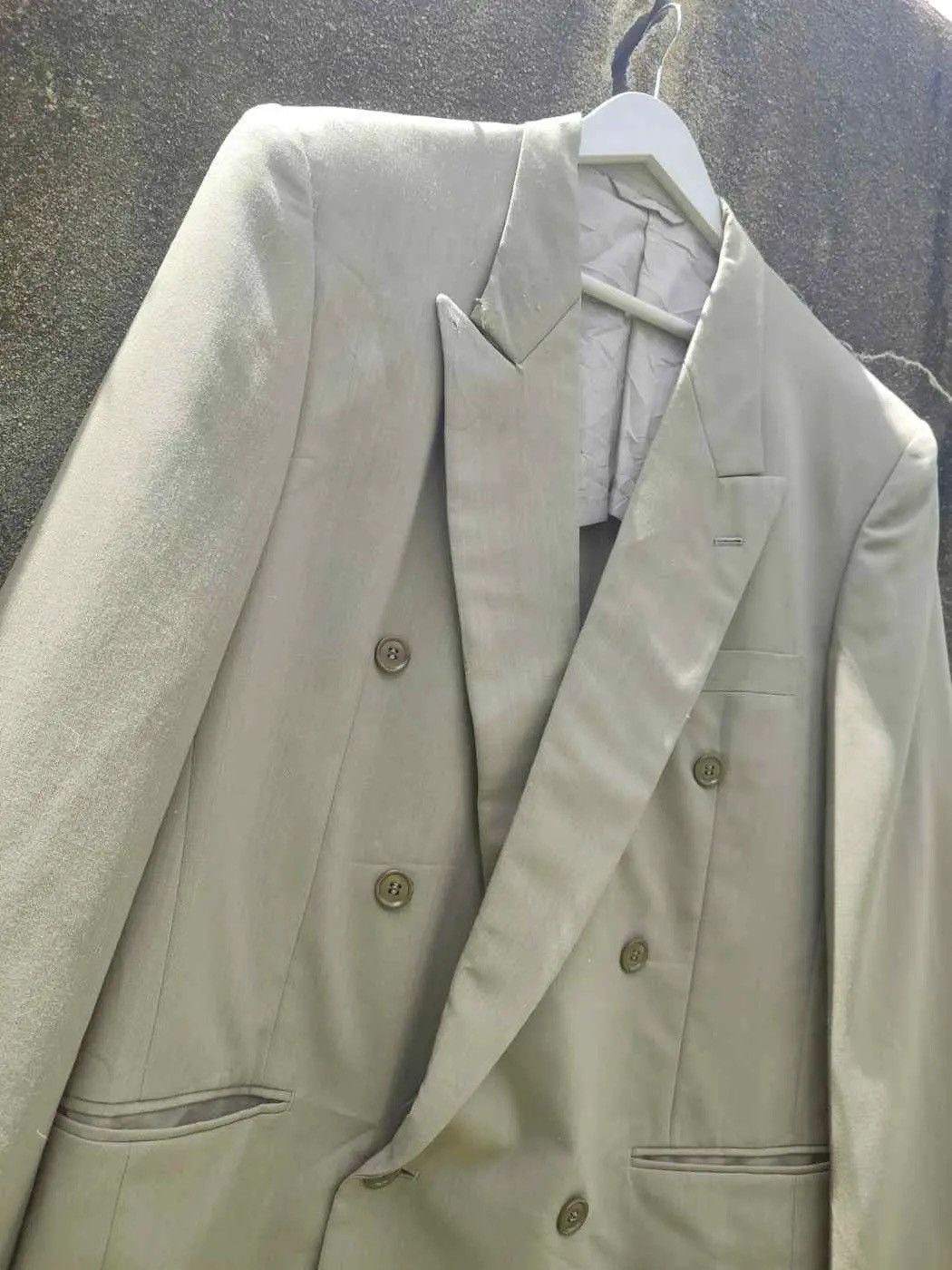 Christian Dior Monsieur × Vintage Vintage Christian Dior Monsieur Double-Breasted Blazer Size 46R - 2 Thumbnail