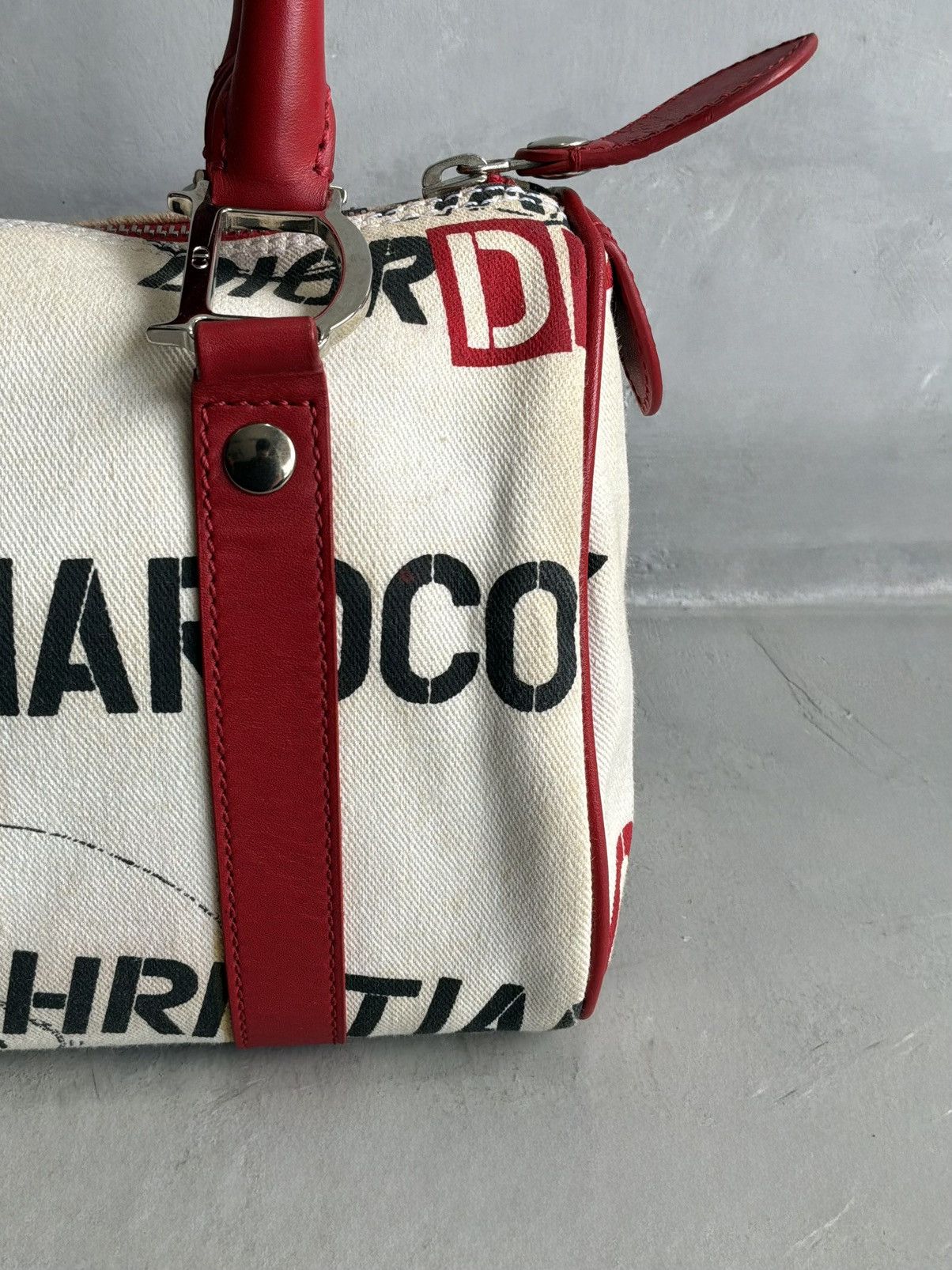 Dior Dior - Galliano Era - Hardcore Pierced Mini Boston Bag Size ONE SIZE - 16 Thumbnail