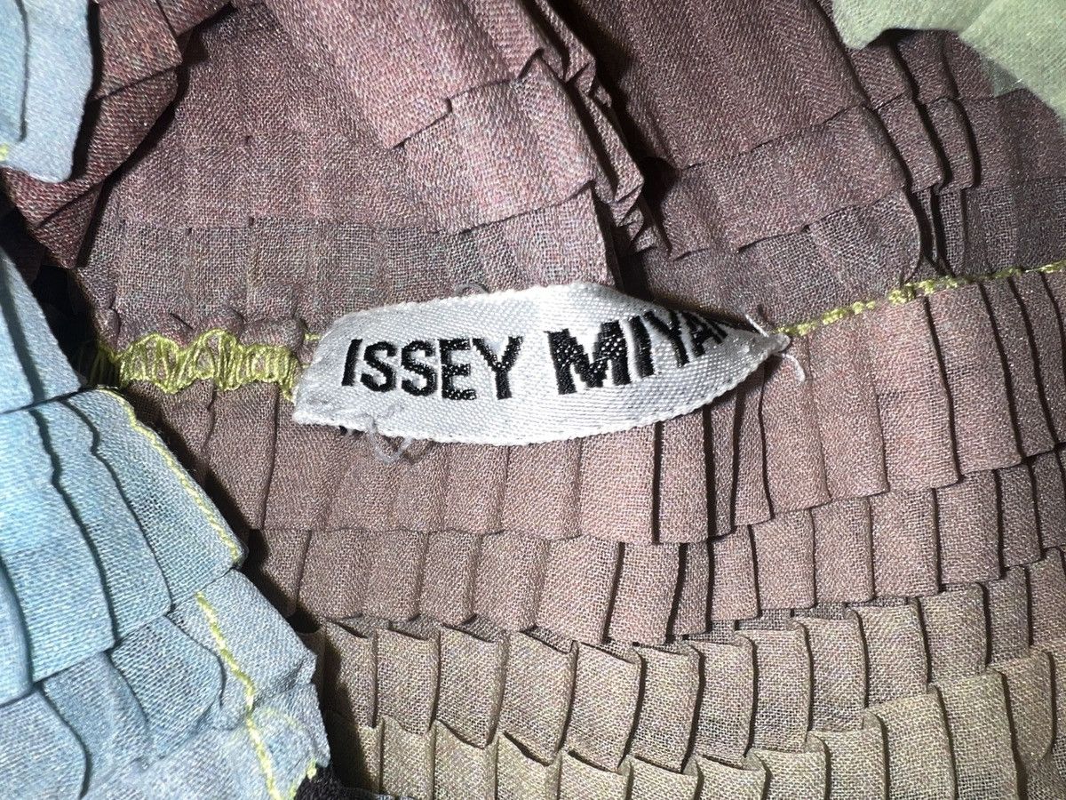 Issey Miyake Issey Miyake : Pleats Please Long Sleeve Multicolor Green Size ONE SIZE - 13 Thumbnail