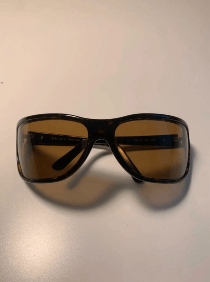Prada PRADA Sunglasses SPR 12C Sport Red Tab Shield Mask Symbole Size ONE SIZE - 4 Thumbnail
