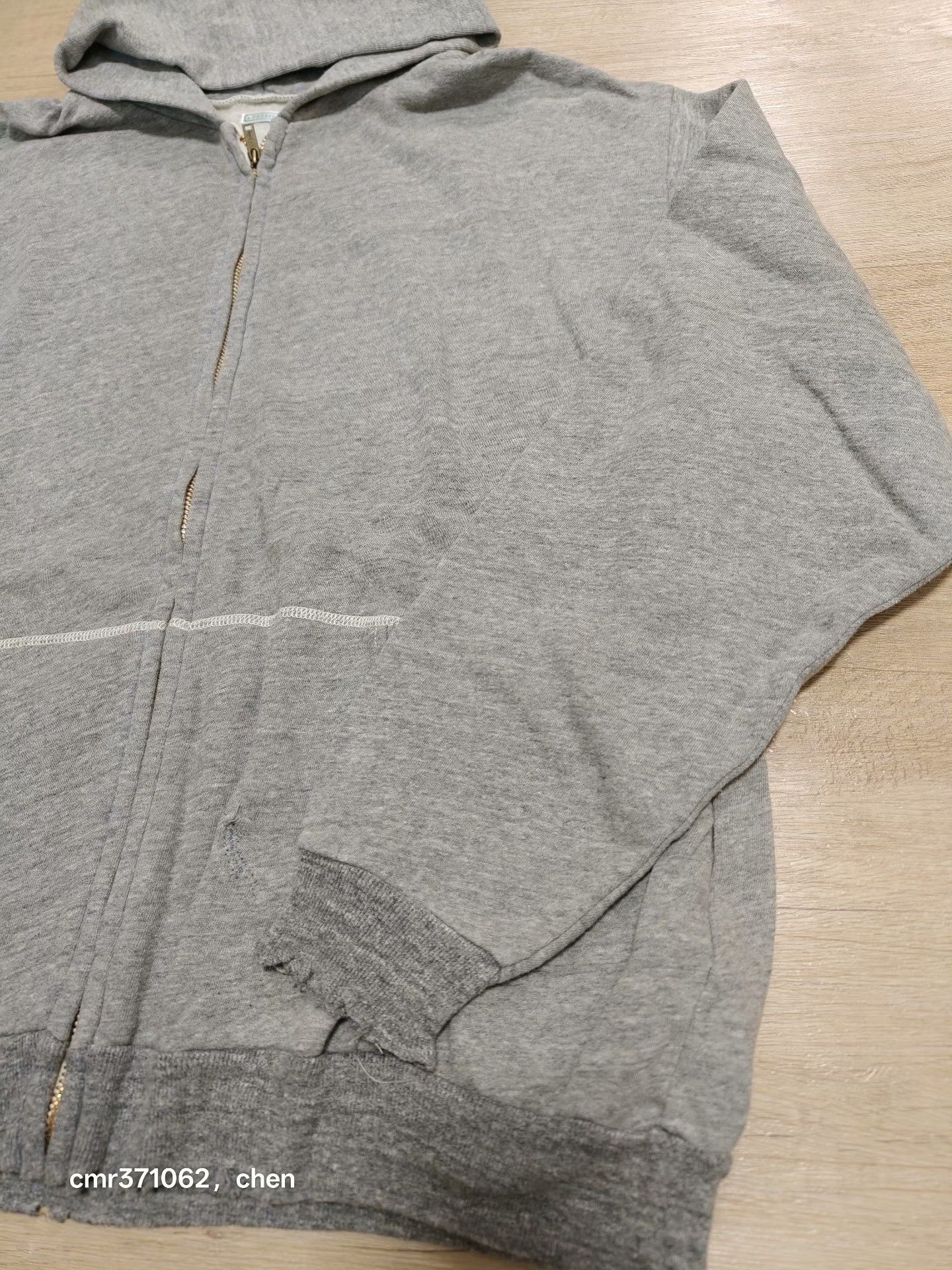 A.PRESSE A.PRESSE 26ss Light Weight Zip Hoodie Size US XL / EU 56 / 4 - 5 Thumbnail