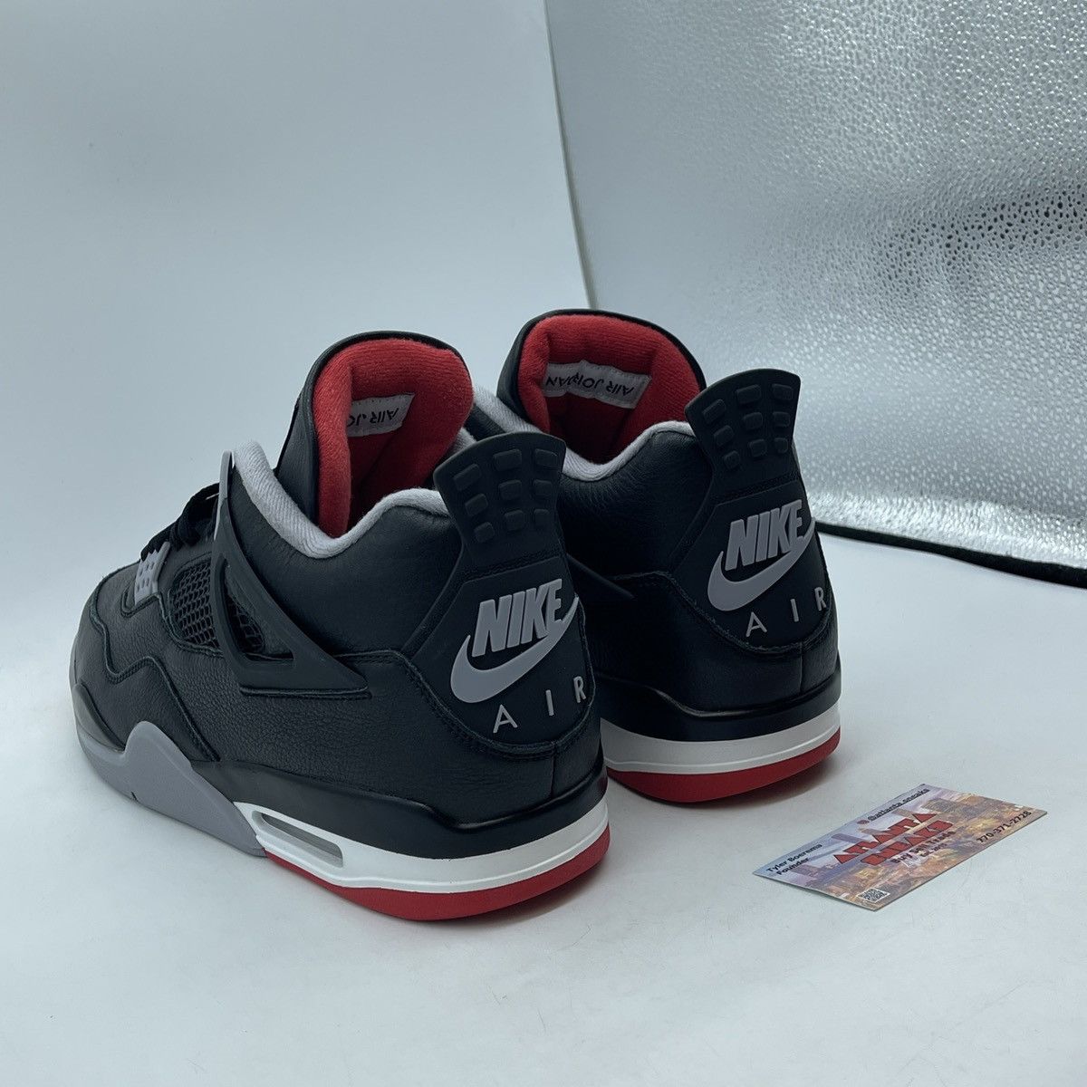 Jordan Brand Air Jordan 4 bred reimagined Size US 12.5 / EU 45-46 - 4 Thumbnail