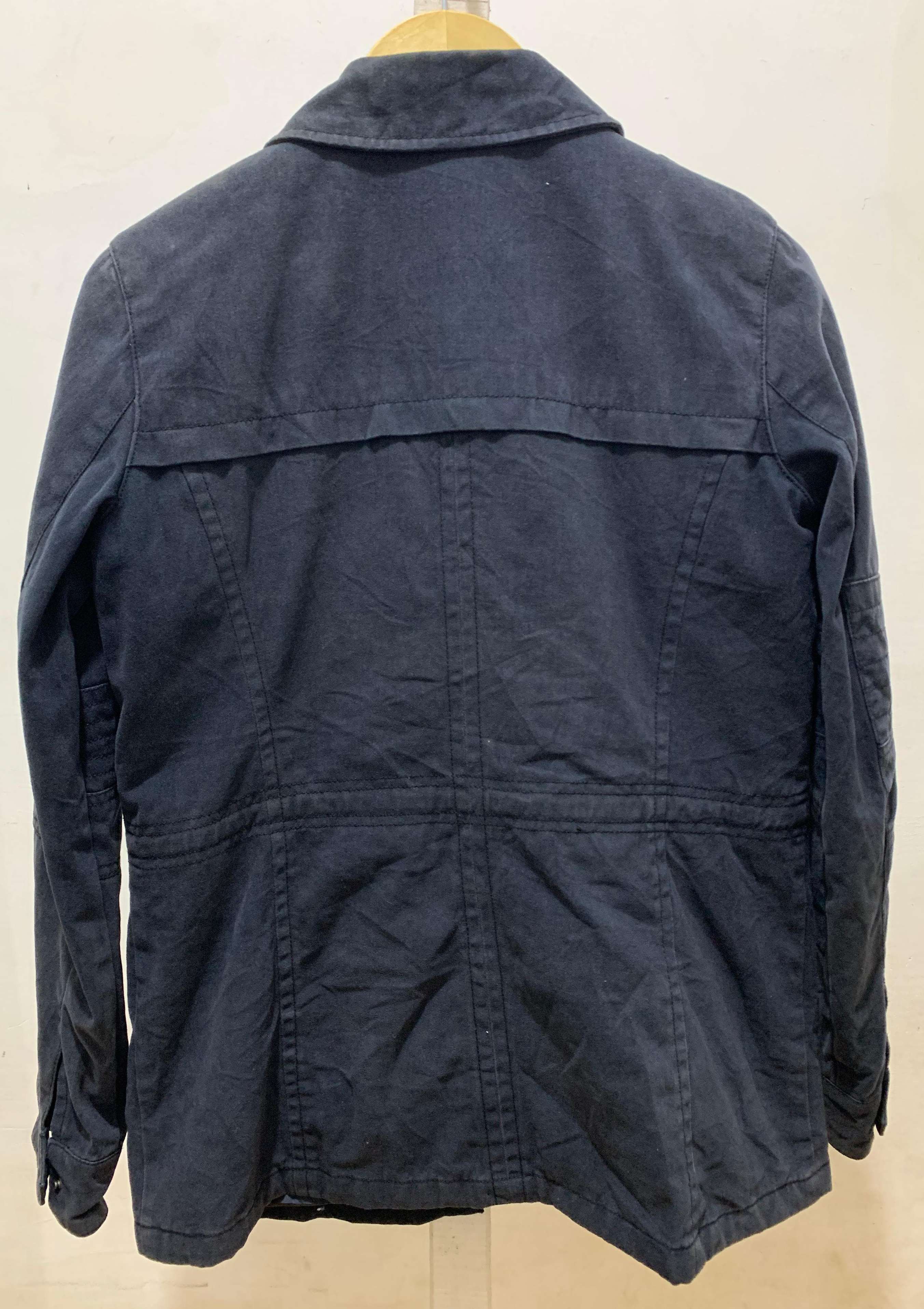 Guess GUESS Men's Military Jacket - Navy Blue - Size S Size S / US 4 / IT 40 - 2 Thumbnail