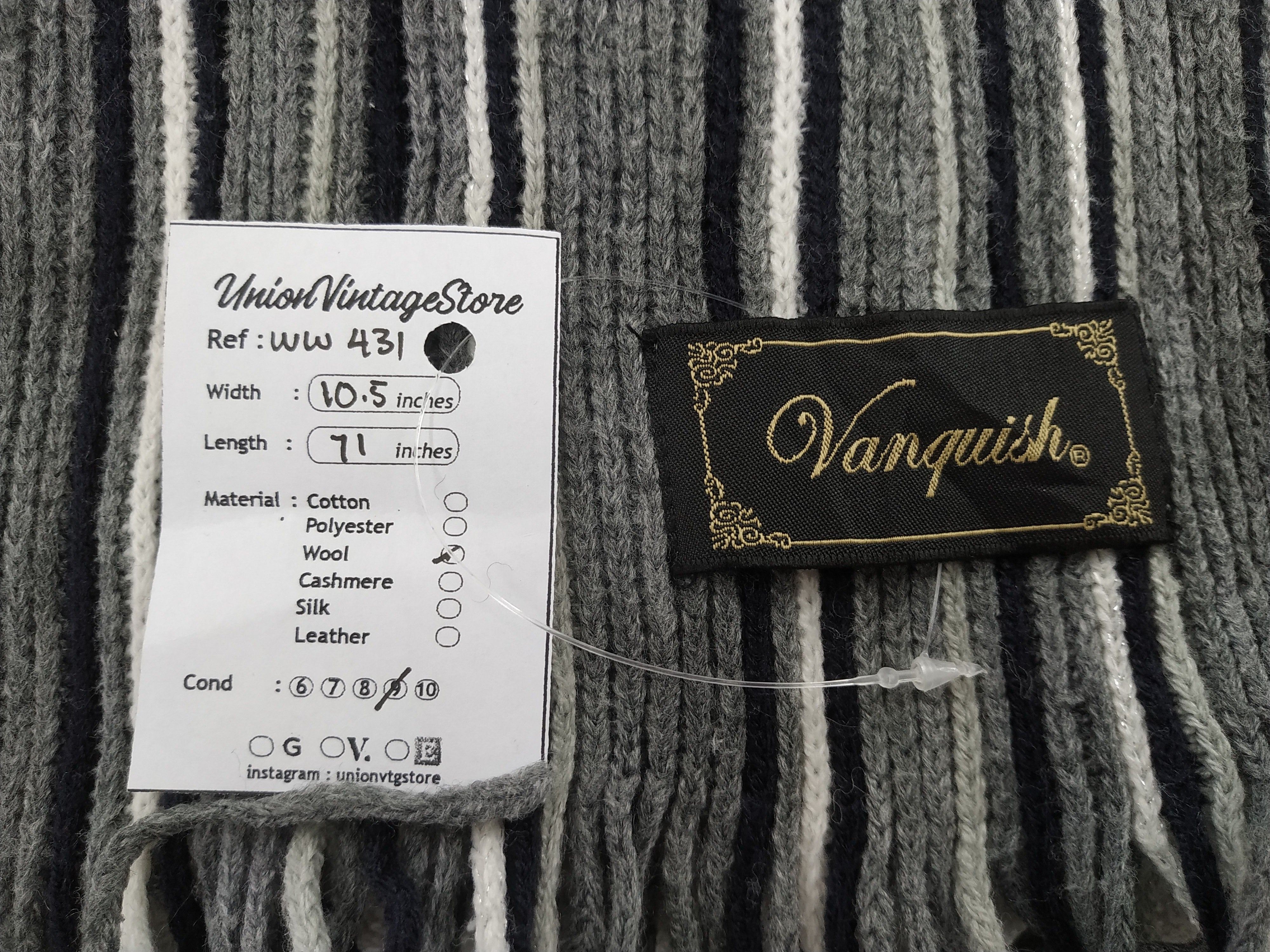 Vanquish × Vintage Vanquish Scarf / Muffler / Neckwear - WW431 Size ONE SIZE - 5 Thumbnail