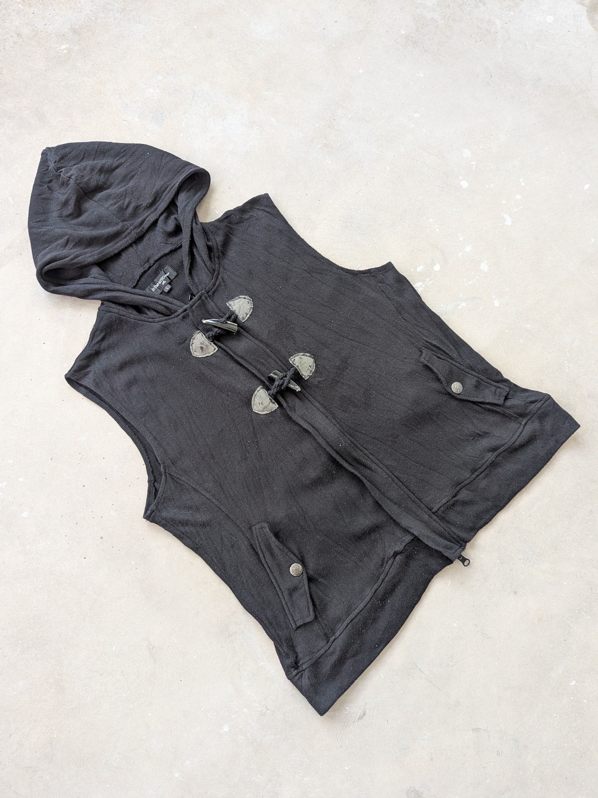 If Six Was Nine × In The Attic × Le Grande Bleu (L.G.B.) Vintage 1990s In The Attic Vest Hoodie Duffle Style Size US M / EU 48-50 / 2 - 3 Thumbnail