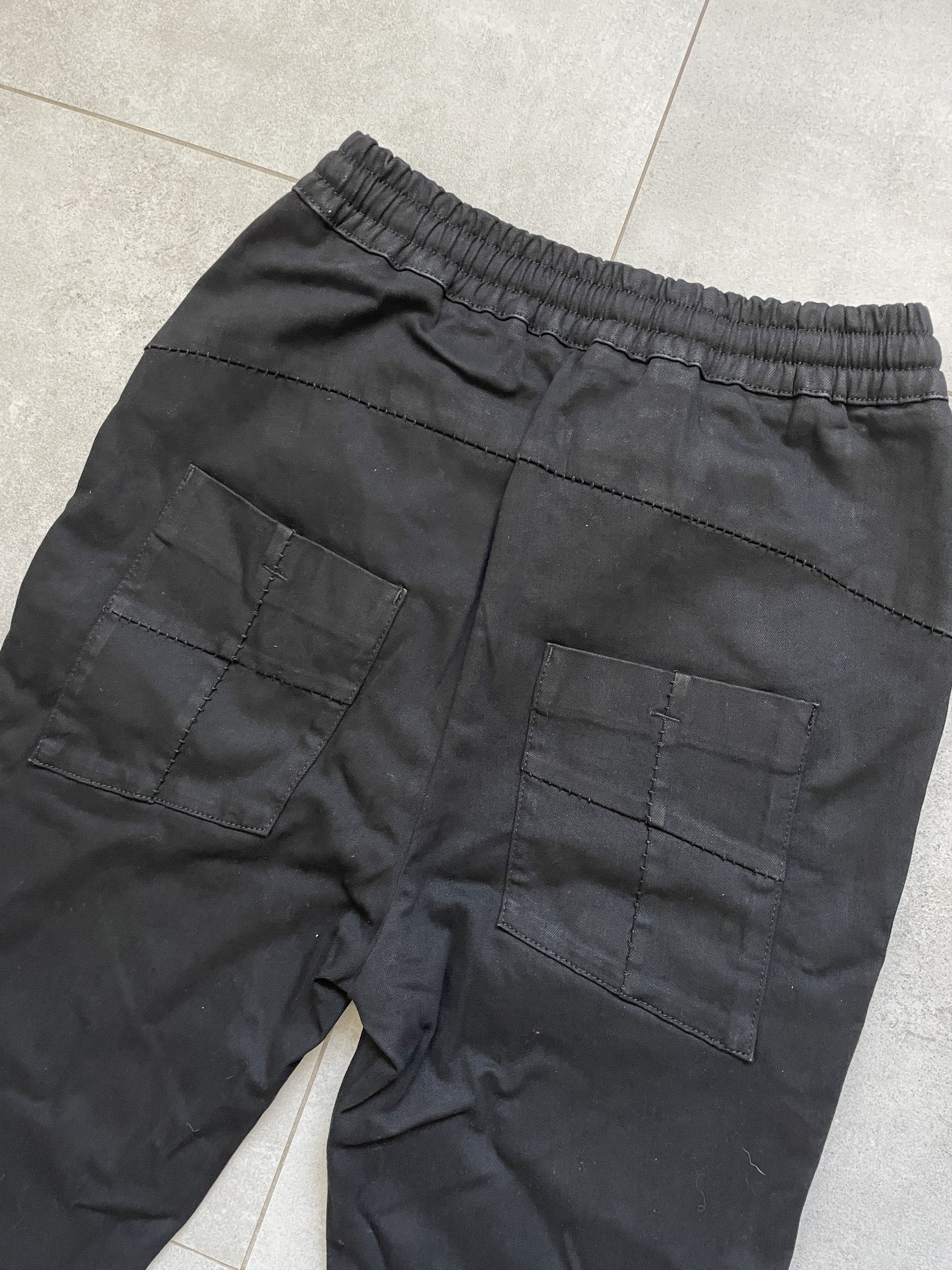 Thom Krom BLACK THOM KROM JOGGER DROPPED CROTCH RICK OWENS TYPE PANTS Size US 32 / EU 48 - 8 Thumbnail