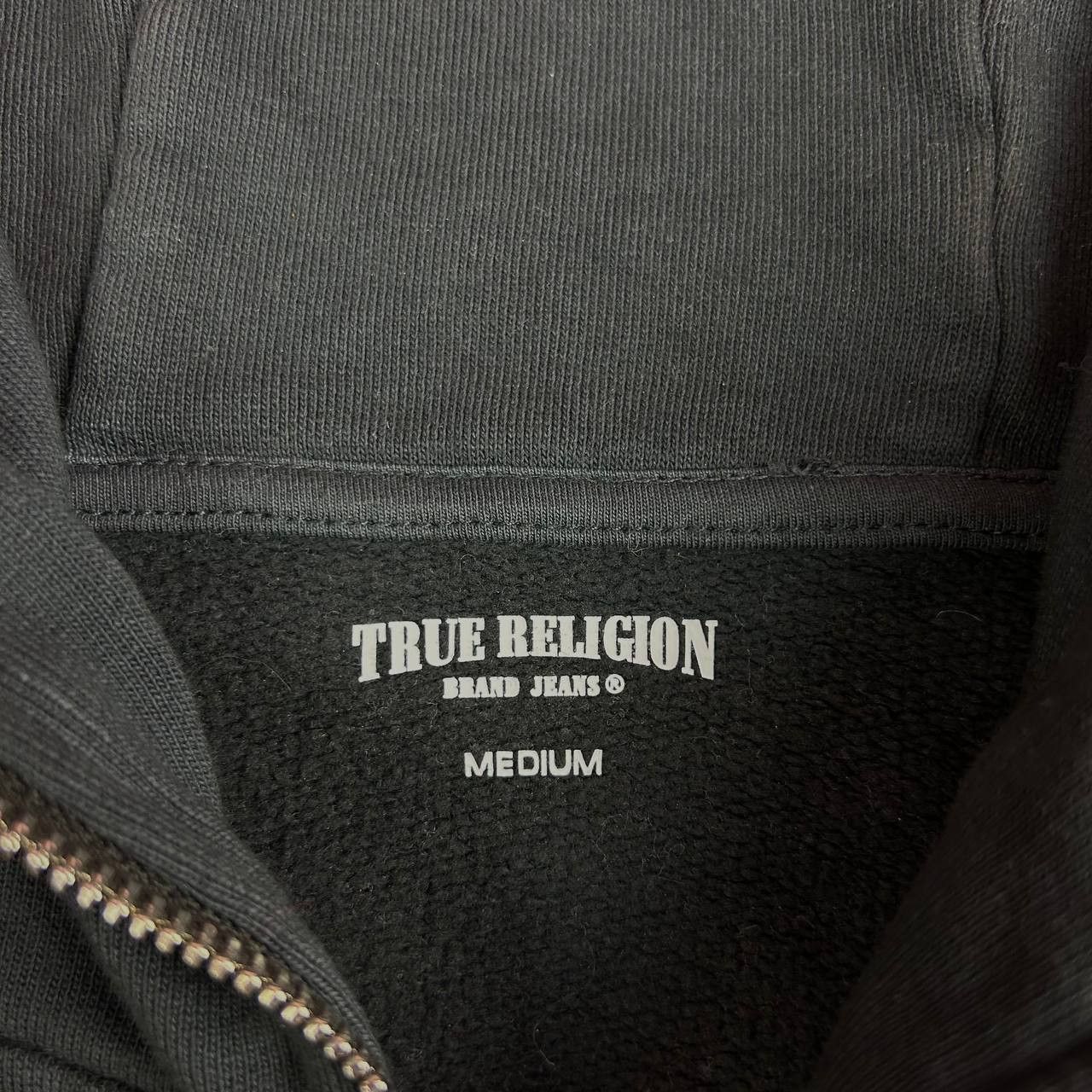 True Religion TRUE RELIGION y2k Cropped Zip Hoodie Size M / US 6-8 / IT 42-44 - 5 Thumbnail