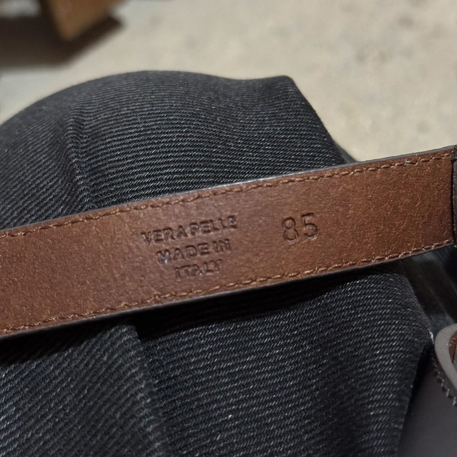 Maison Margiela Maison Margiela double buckle belt Size ONE SIZE - 5 Thumbnail