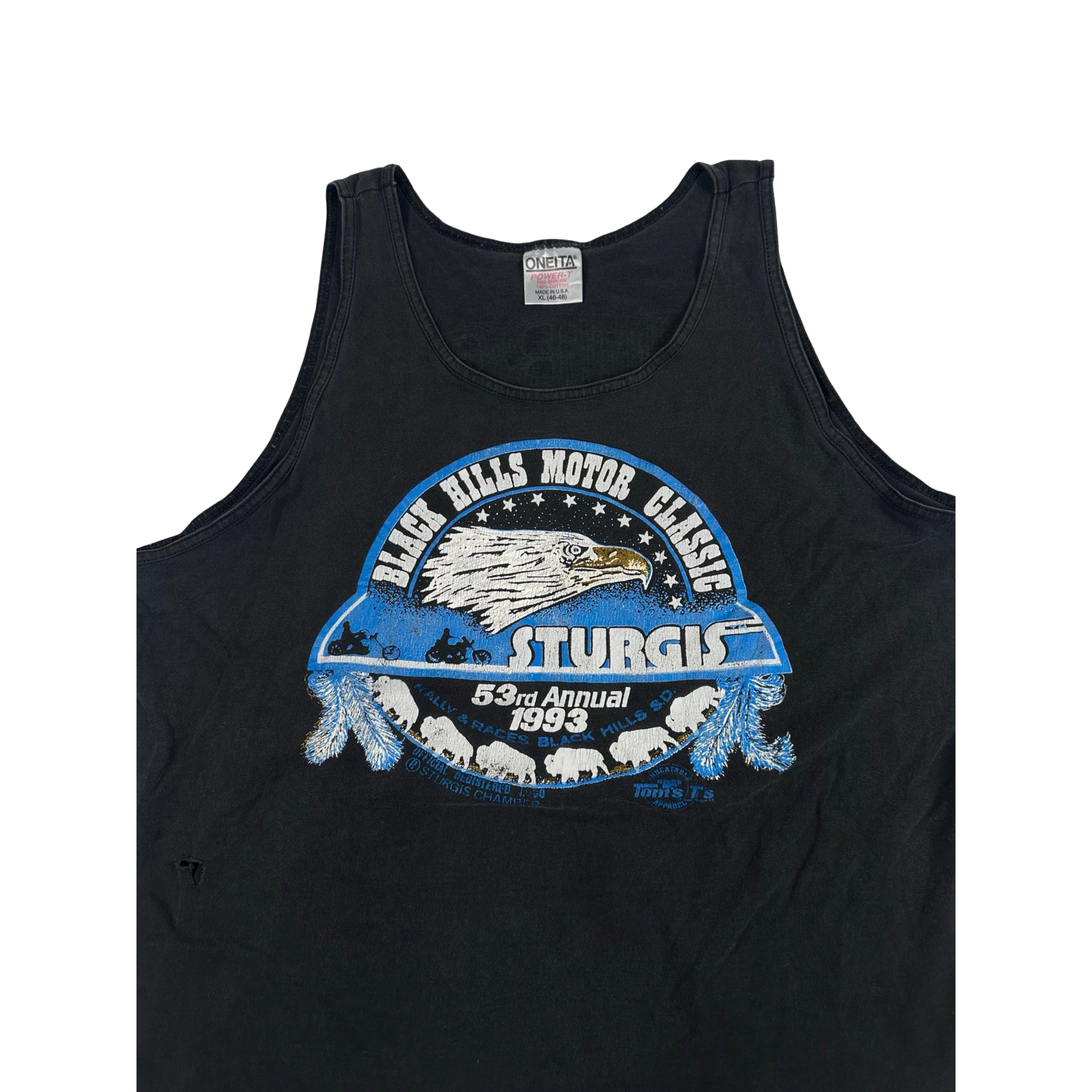 Vintage Sturgis 1993 Tank Top Size US XL / EU 56 / 4 - 3 Thumbnail