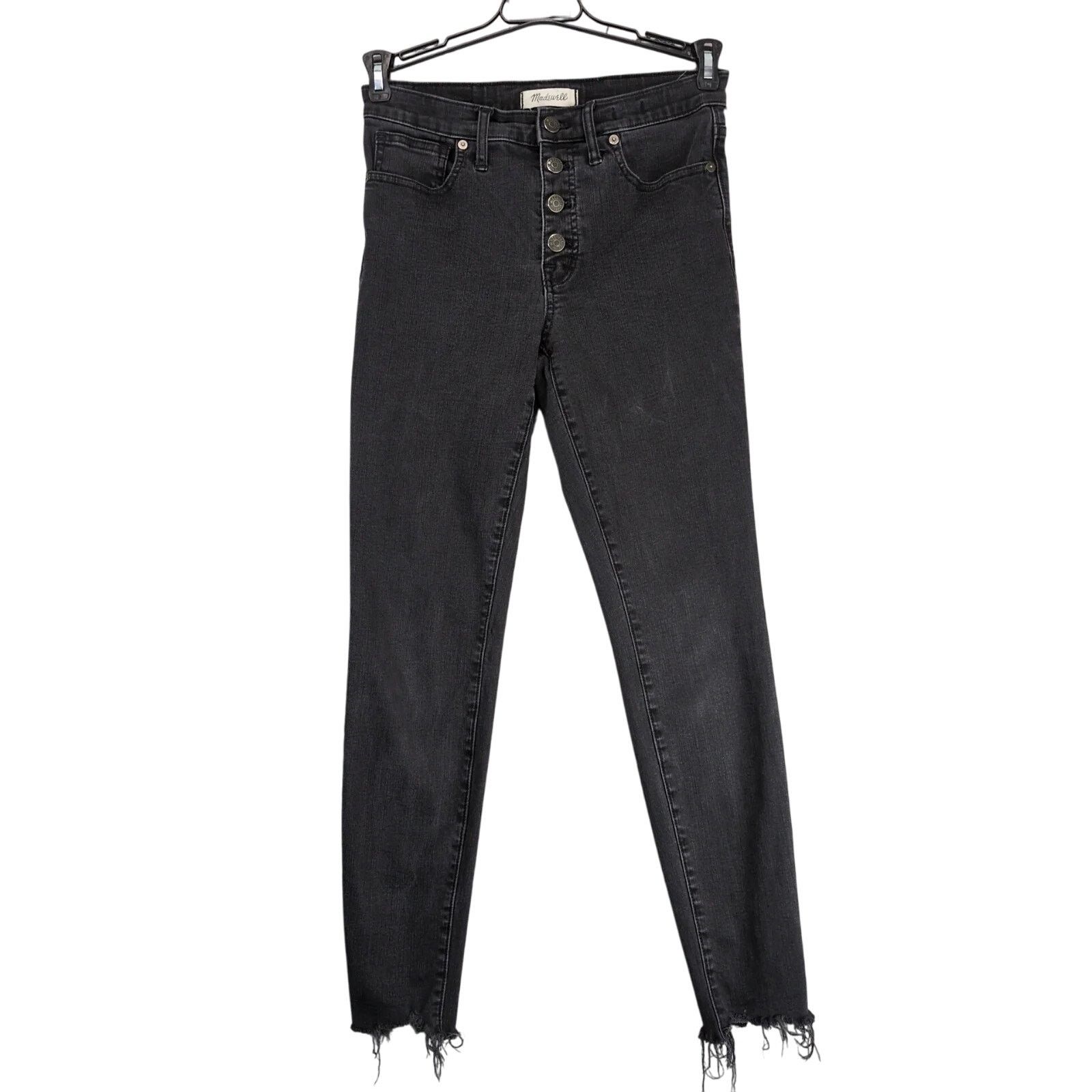 Madewell Madewell 9" High Rise Skinny Jeans Women's 28x27" Button Fly Size 28" / US 6 / IT 42 - 1 Thumbnail