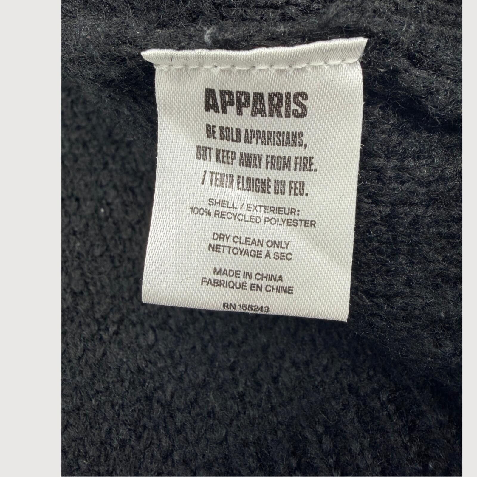 Other Apparis Marcella Oversized Black Cardigan Sweater Size S Size S / US 4 / IT 40 - 5 Thumbnail
