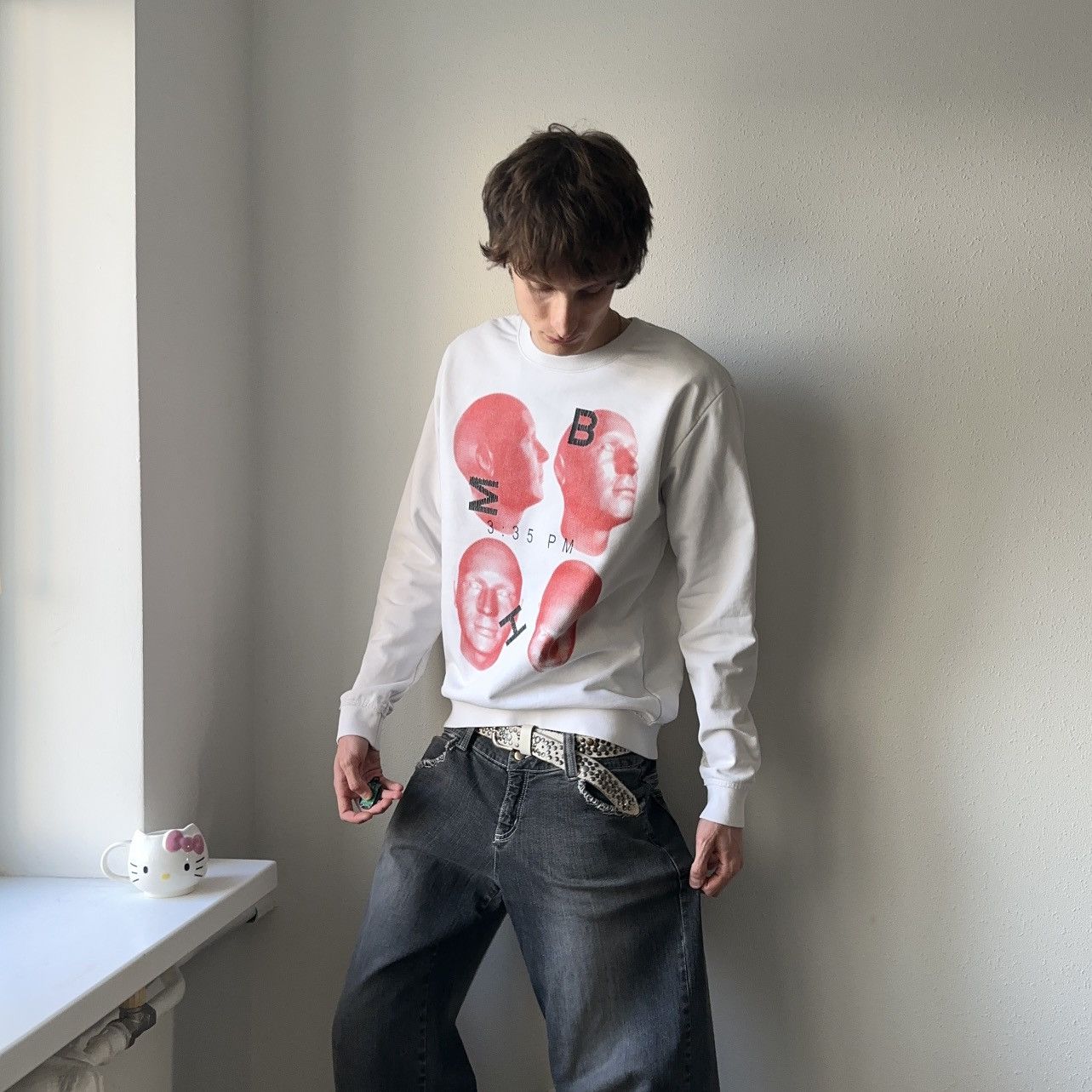Misbhv Misbhv After Dark Heads Sweatshirt Acne Studios Vibe Size US L / EU 52-54 / 3 - 4 Thumbnail
