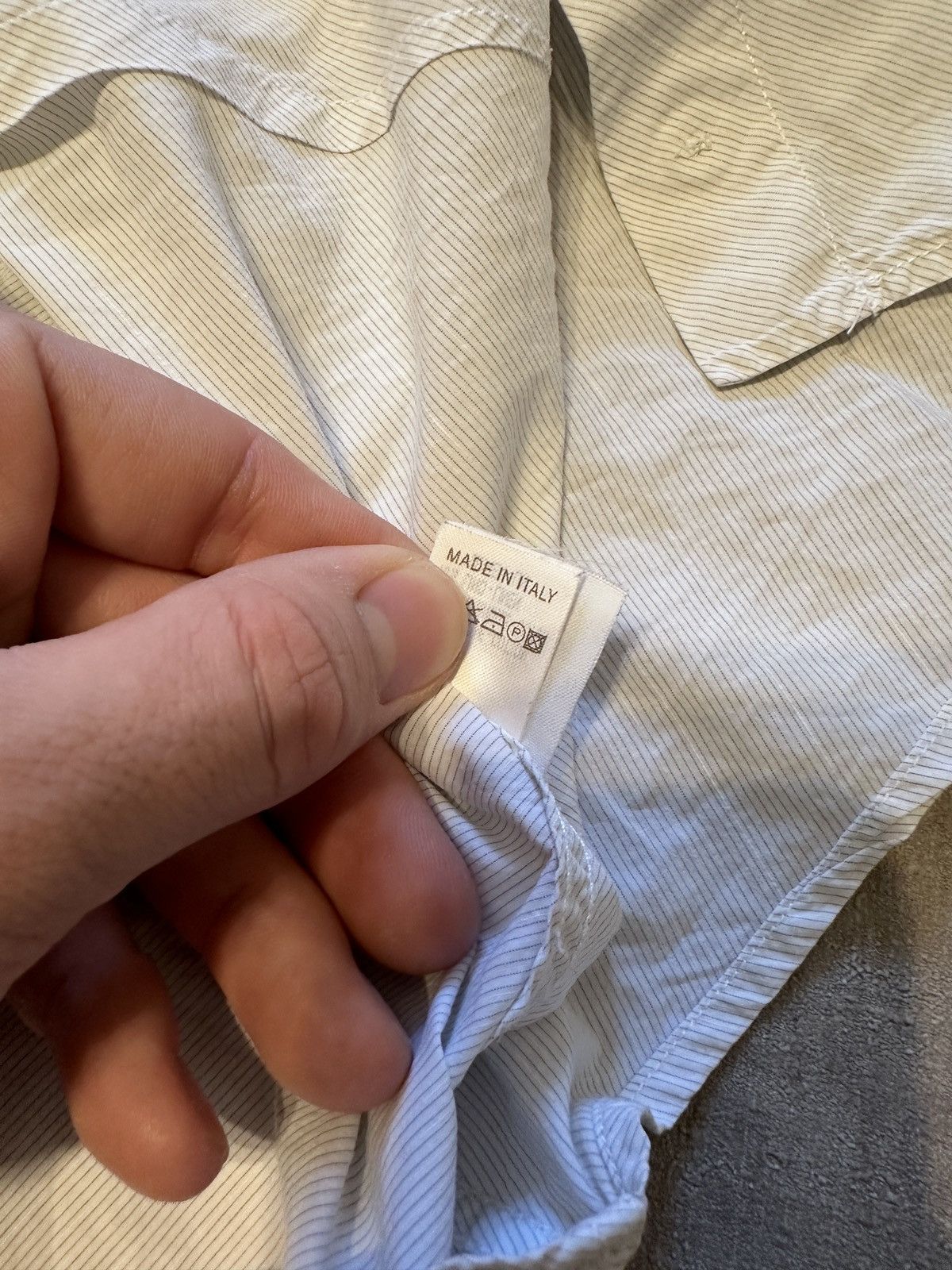 Brunello Cucinelli Brunello Cucinelli Shirt Button Up Made in Italy Size S / US 4 / IT 40 - 6 Thumbnail